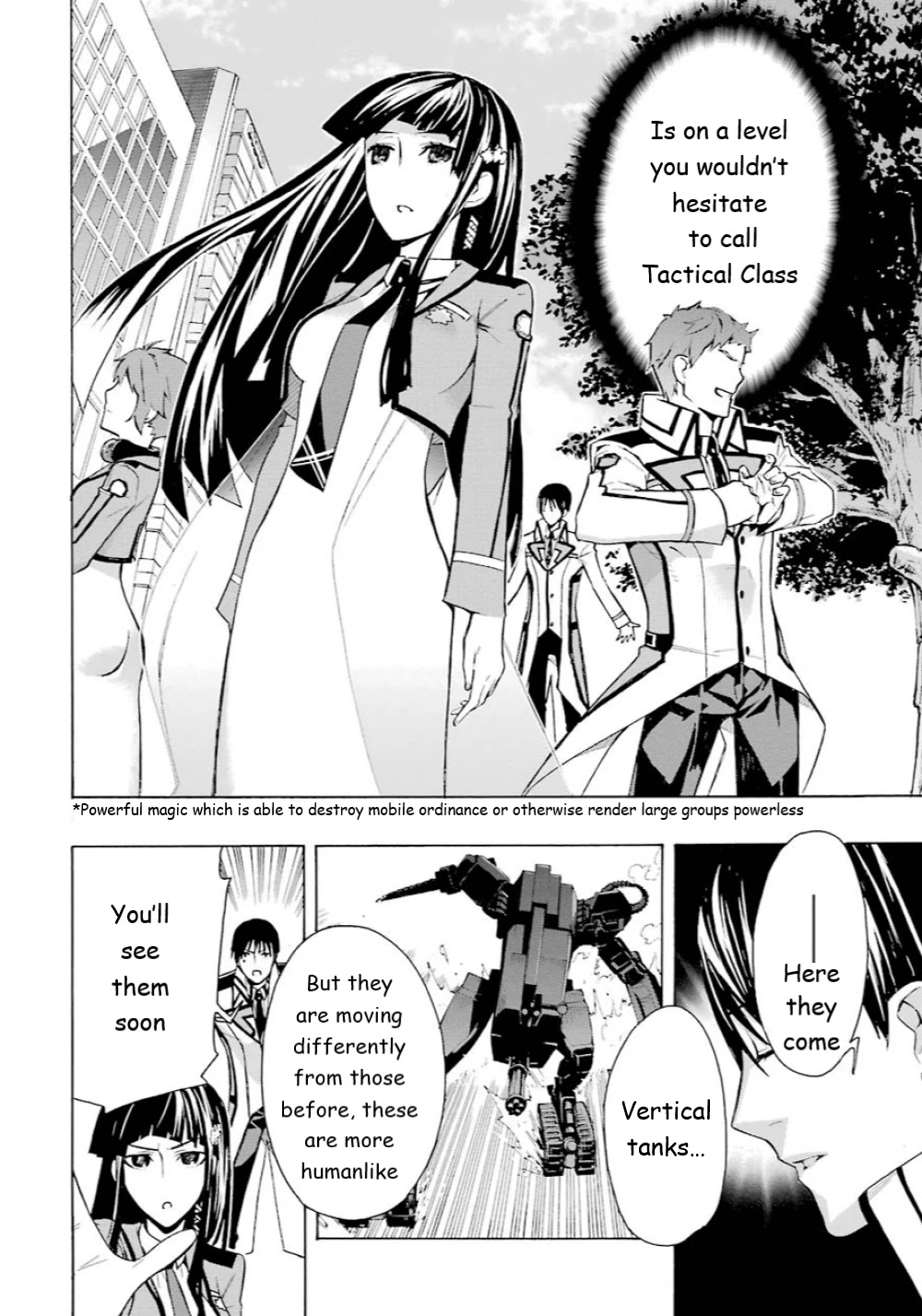 Mahouka Koukou no Rettousei - Yokohama Souran Hen Chapter 20 page 12 - Chapter 20: Battle of the Secret Swords