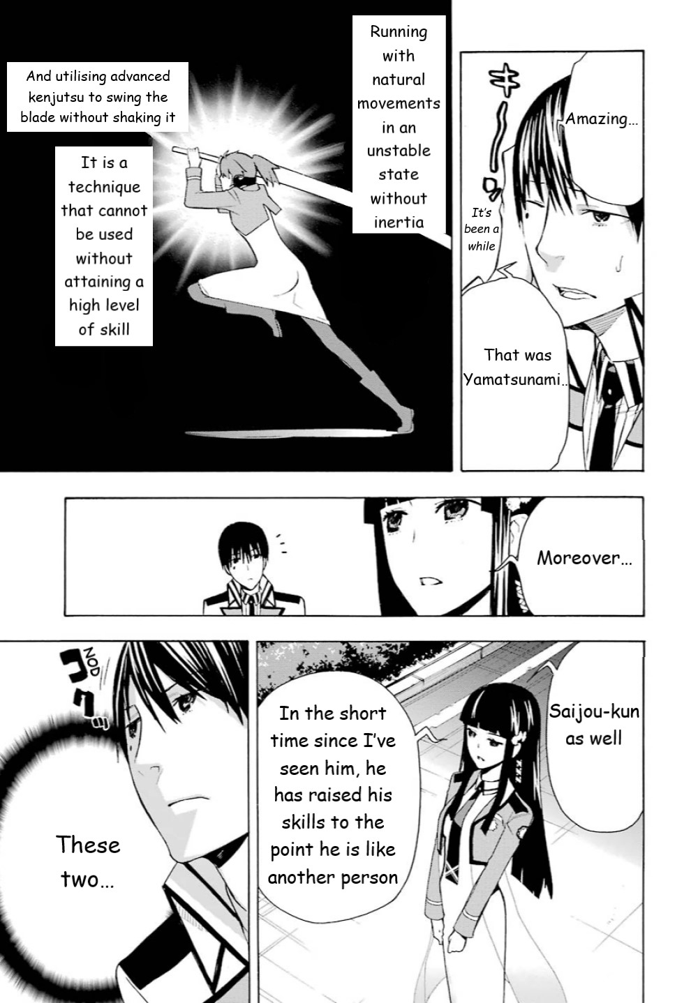 Mahouka Koukou no Rettousei - Yokohama Souran Hen Chapter 20 page 19 - Chapter 20: Battle of the Secret Swords