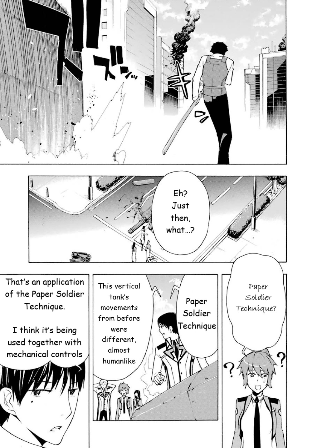 Mahouka Koukou no Rettousei - Yokohama Souran Hen Chapter 20 page 27 - Chapter 20: Battle of the Secret Swords