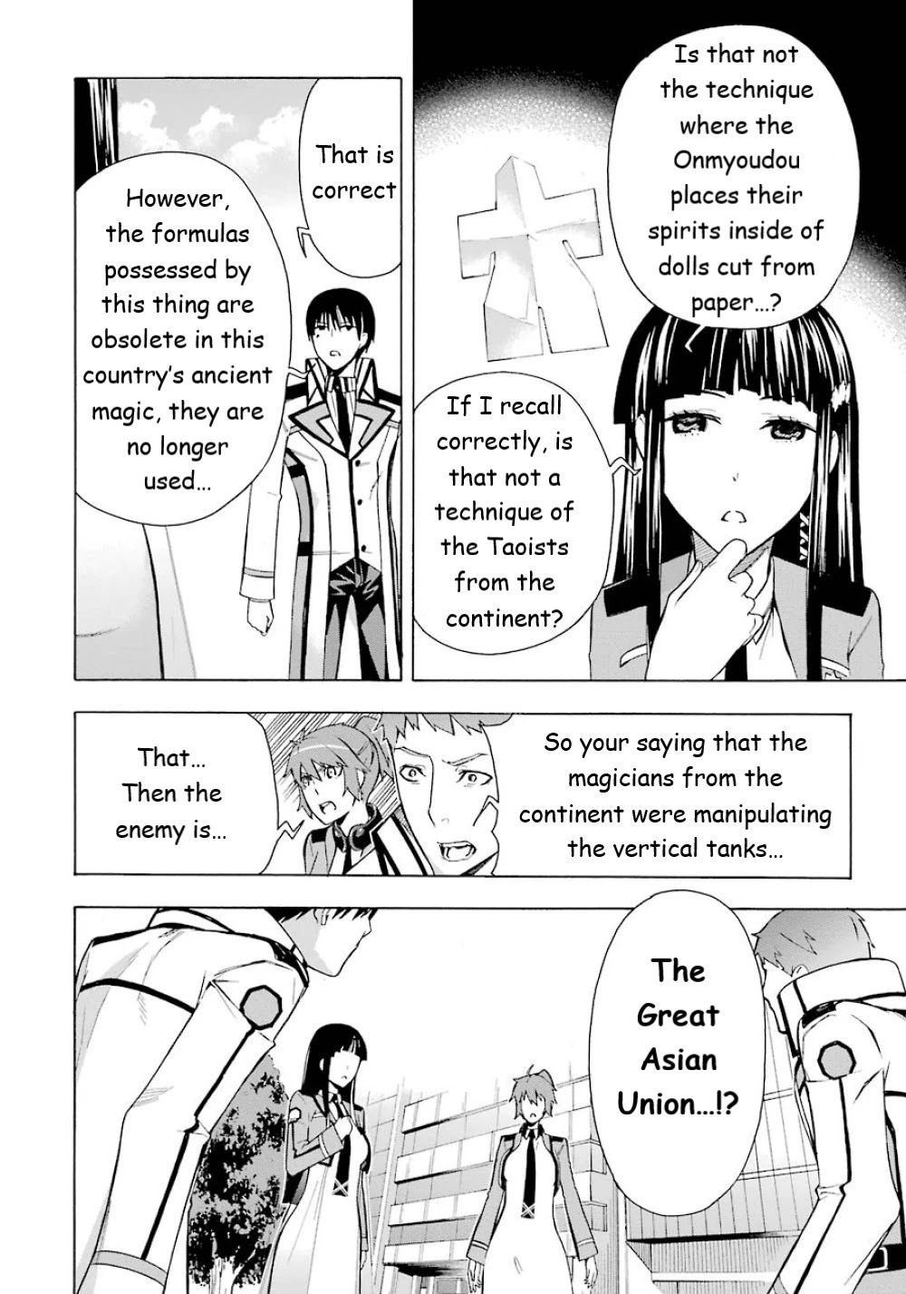 Mahouka Koukou no Rettousei - Yokohama Souran Hen Chapter 20 page 28 - Chapter 20: Battle of the Secret Swords