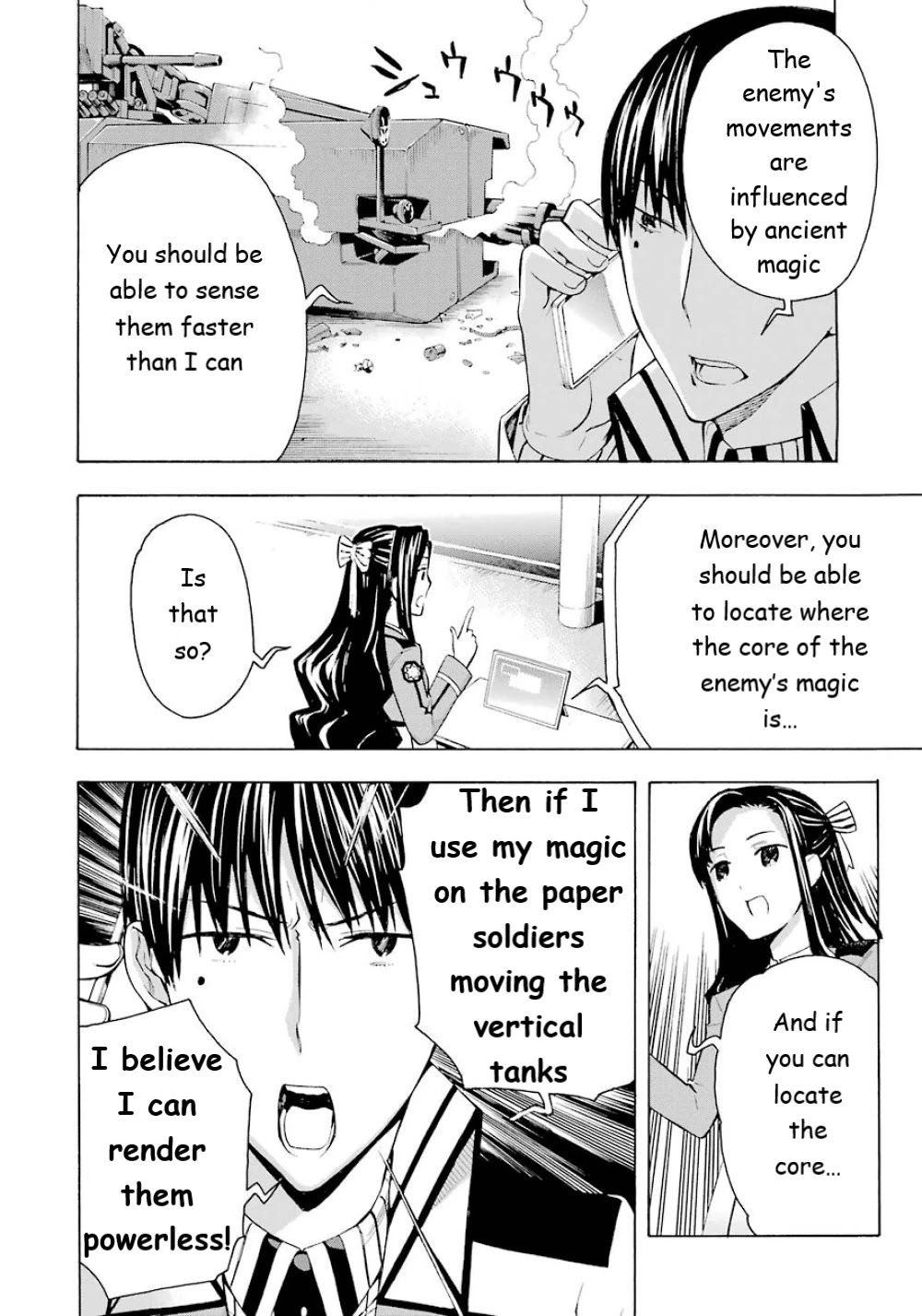Mahouka Koukou no Rettousei - Yokohama Souran Hen Chapter 20 page 30 - Chapter 20: Battle of the Secret Swords