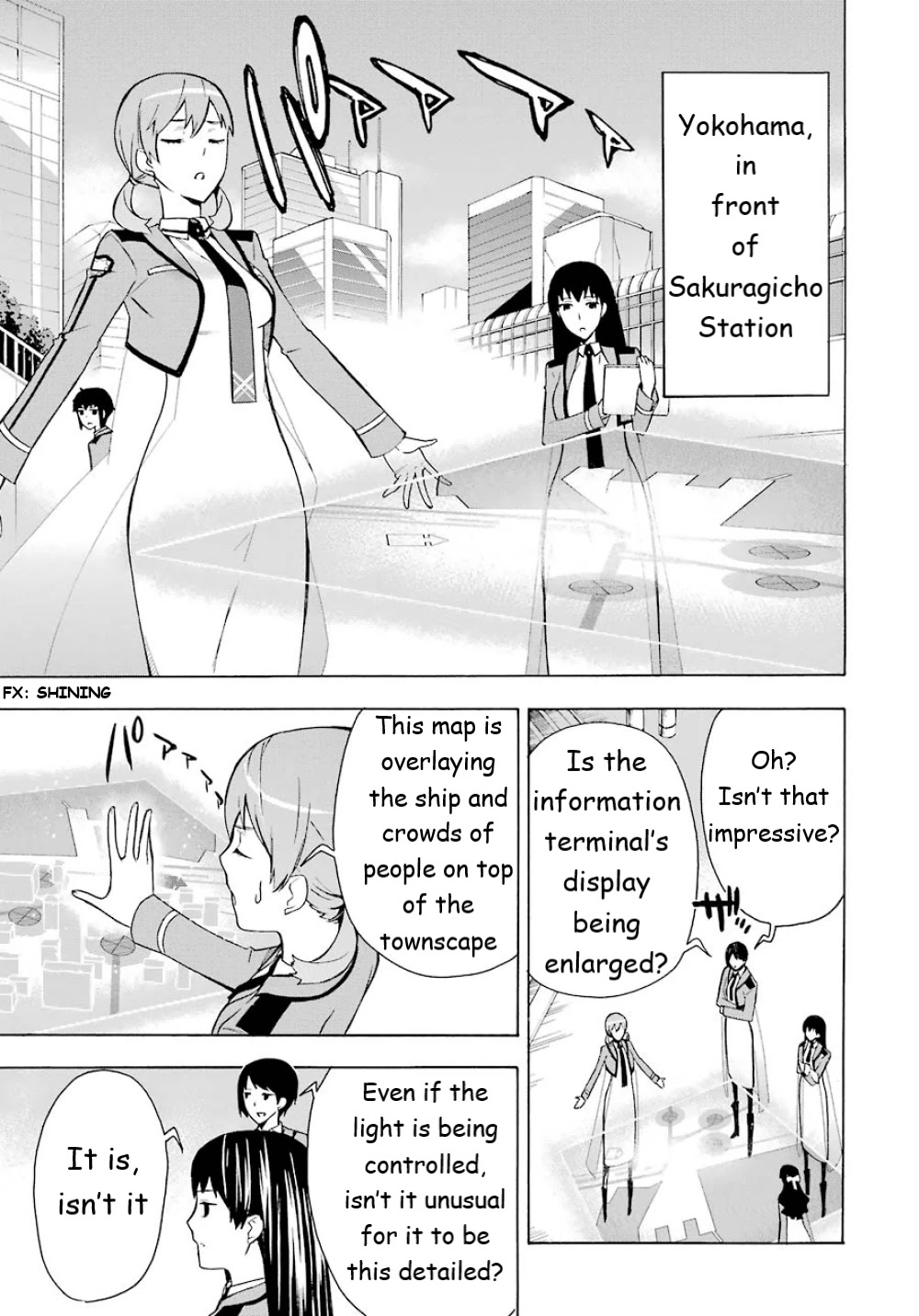 Mahouka Koukou no Rettousei - Yokohama Souran Hen Chapter 20 page 7 - Chapter 20: Battle of the Secret Swords