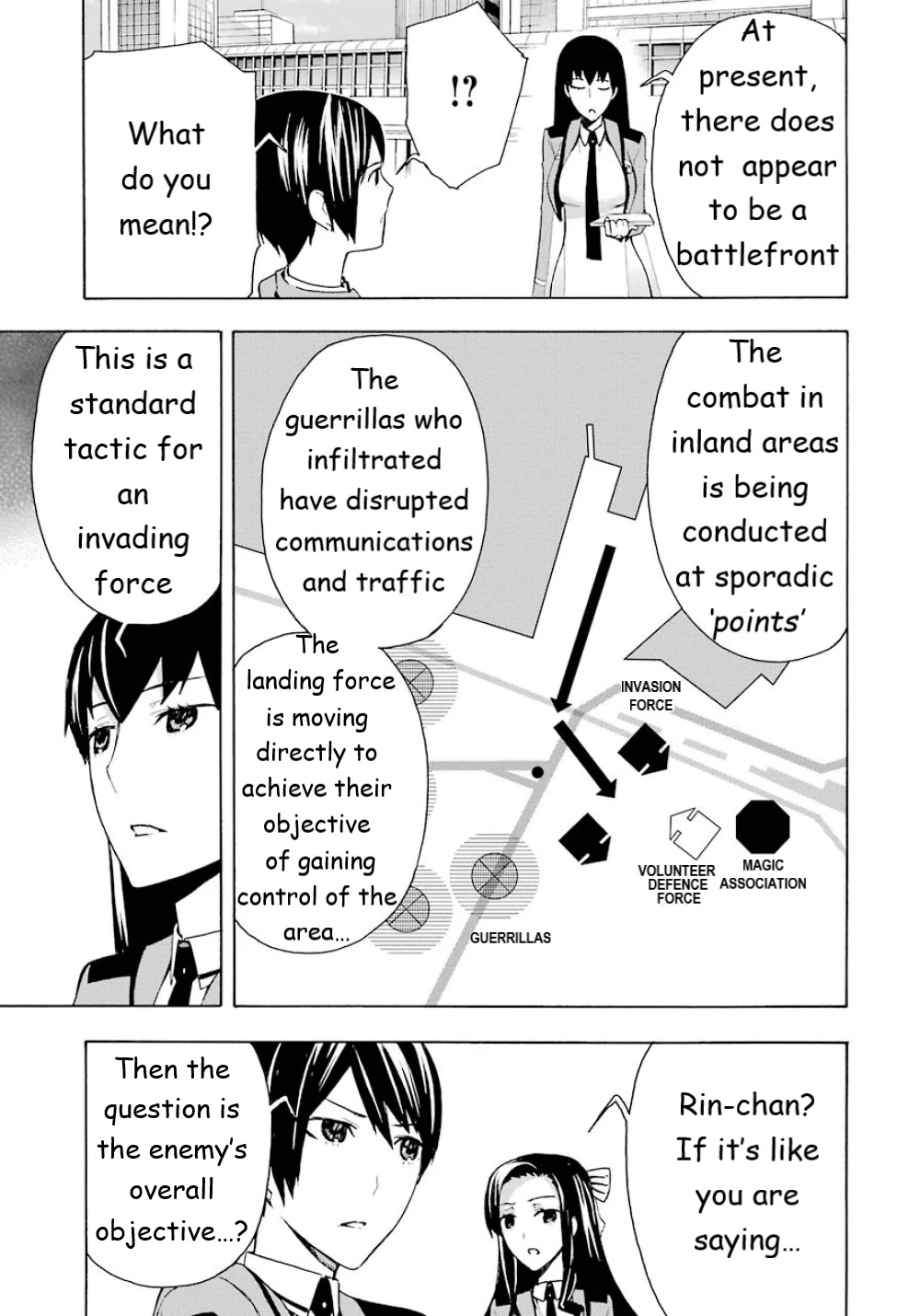 Mahouka Koukou no Rettousei - Yokohama Souran Hen Chapter 20 page 9 - Chapter 20: Battle of the Secret Swords