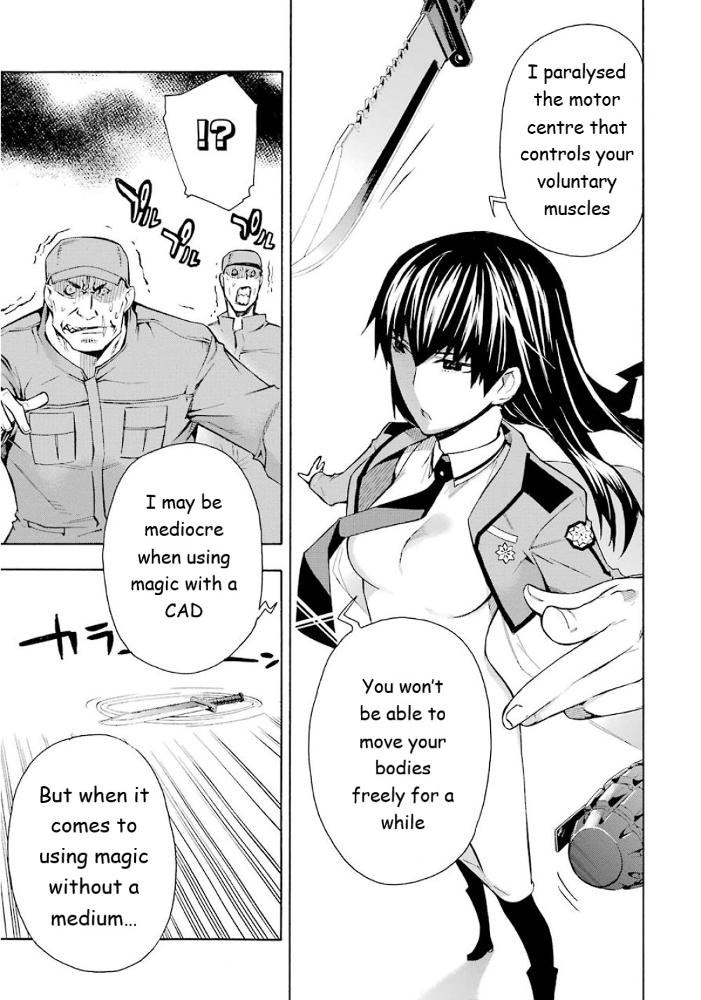 Mahouka Koukou no Rettousei - Yokohama Souran Hen Chapter 21 page 18 - Chapter 21: Flying Yaksha (Demon Warriors)