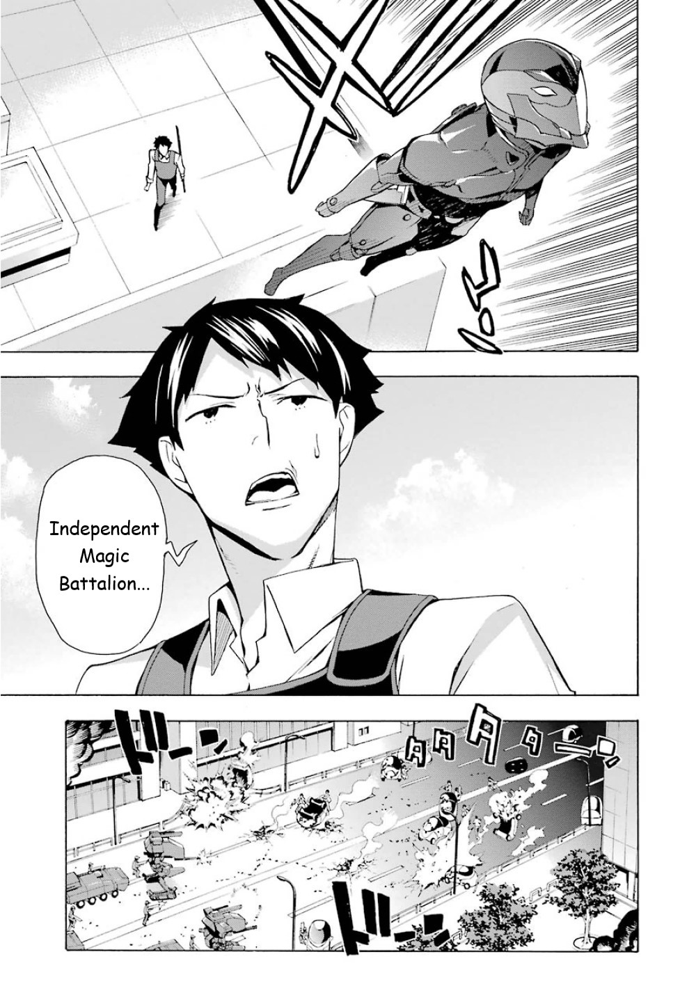 Mahouka Koukou no Rettousei - Yokohama Souran Hen Chapter 21 page 26 - Chapter 21: Flying Yaksha (Demon Warriors)