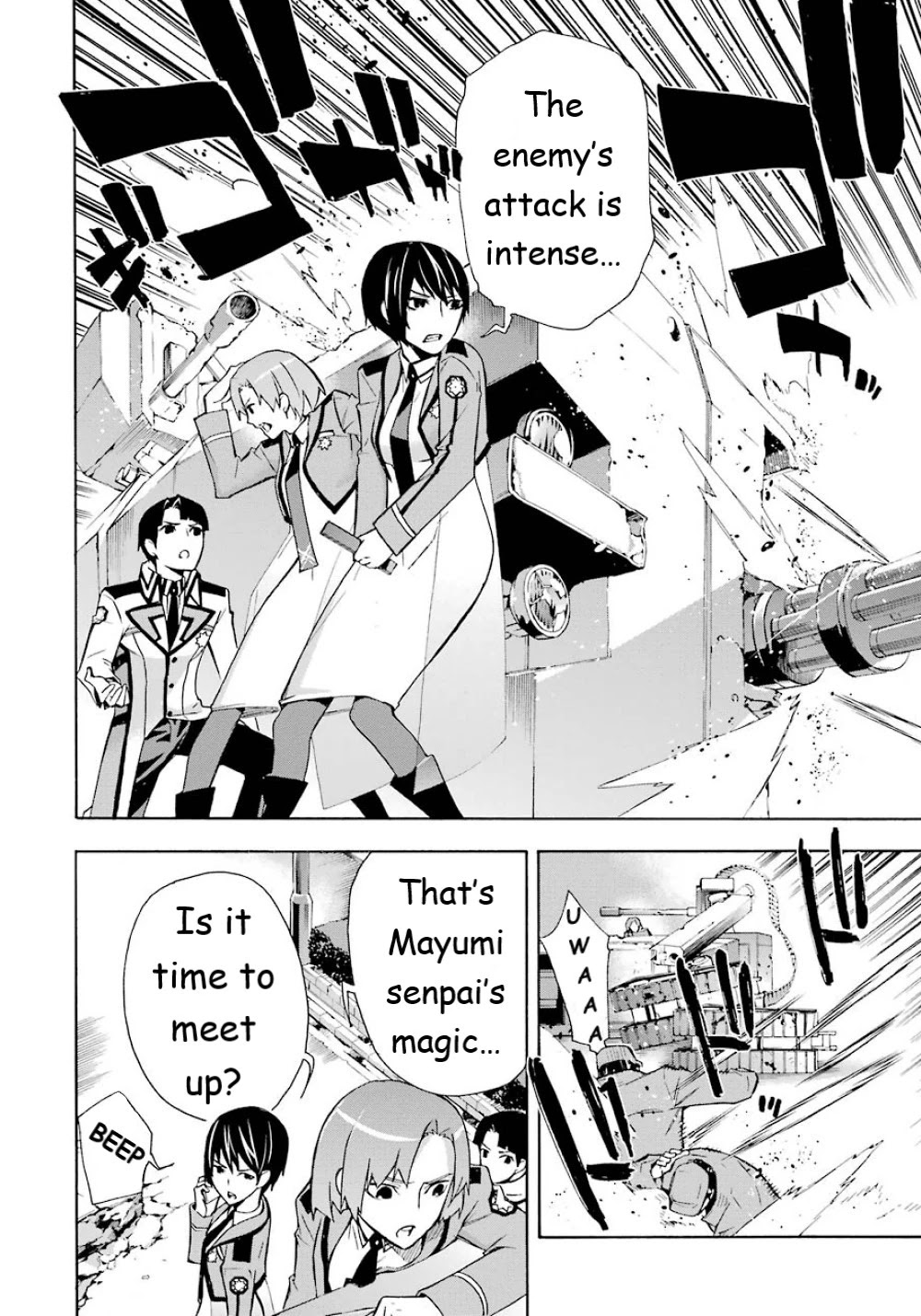 Mahouka Koukou no Rettousei - Yokohama Souran Hen Chapter 22 page 13 - Chapter 22: A Profusion of Secret Techniques