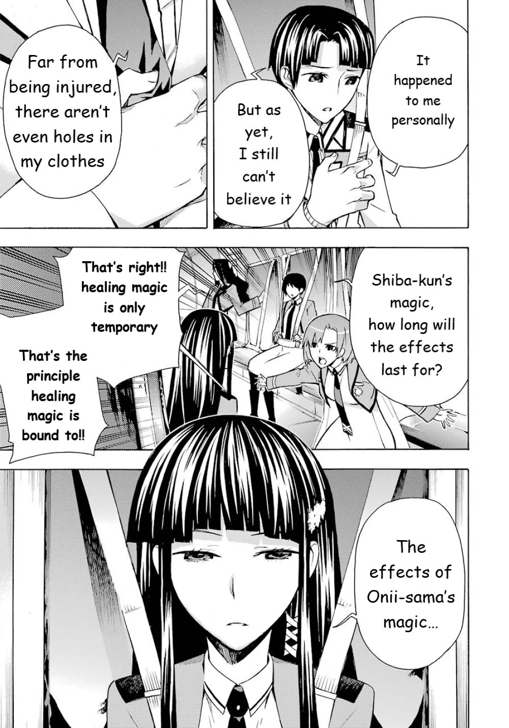 Mahouka Koukou no Rettousei - Yokohama Souran Hen Chapter 22 page 30 - Chapter 22: A Profusion of Secret Techniques