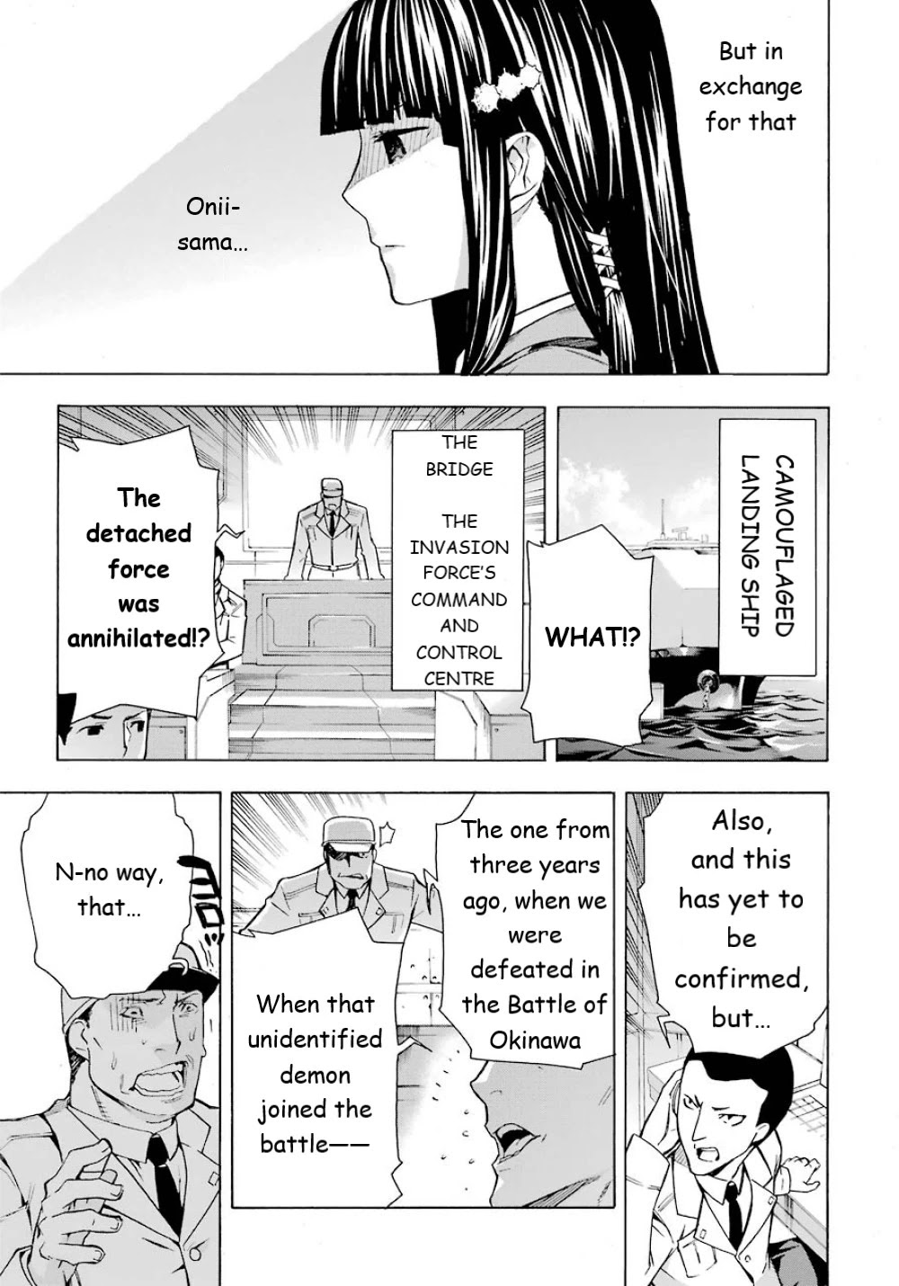 Mahouka Koukou no Rettousei - Yokohama Souran Hen Chapter 22 page 36 - Chapter 22: A Profusion of Secret Techniques