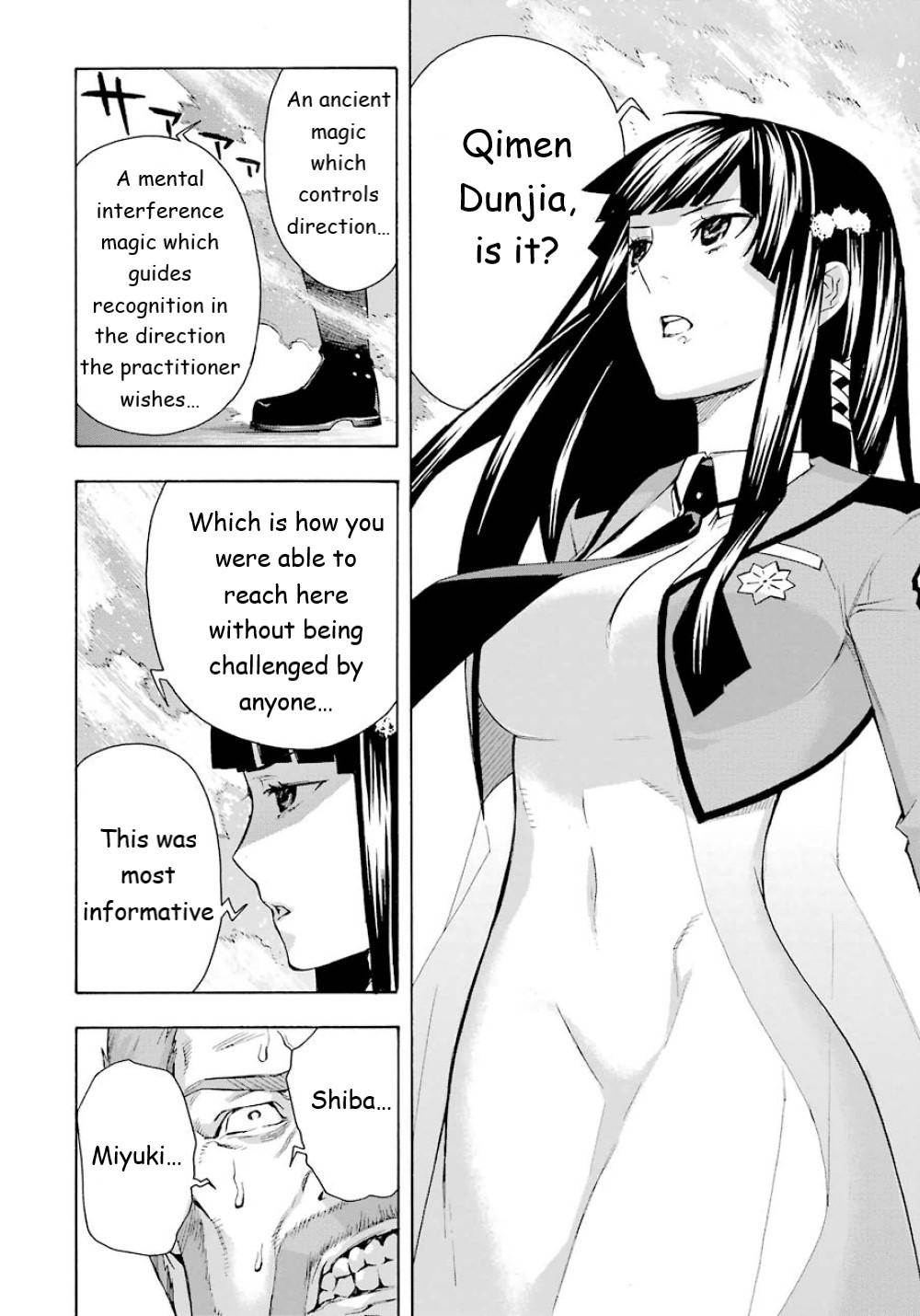 Mahouka Koukou no Rettousei - Yokohama Souran Hen Chapter 23 page 37 - Chapter 23: Mahesvara