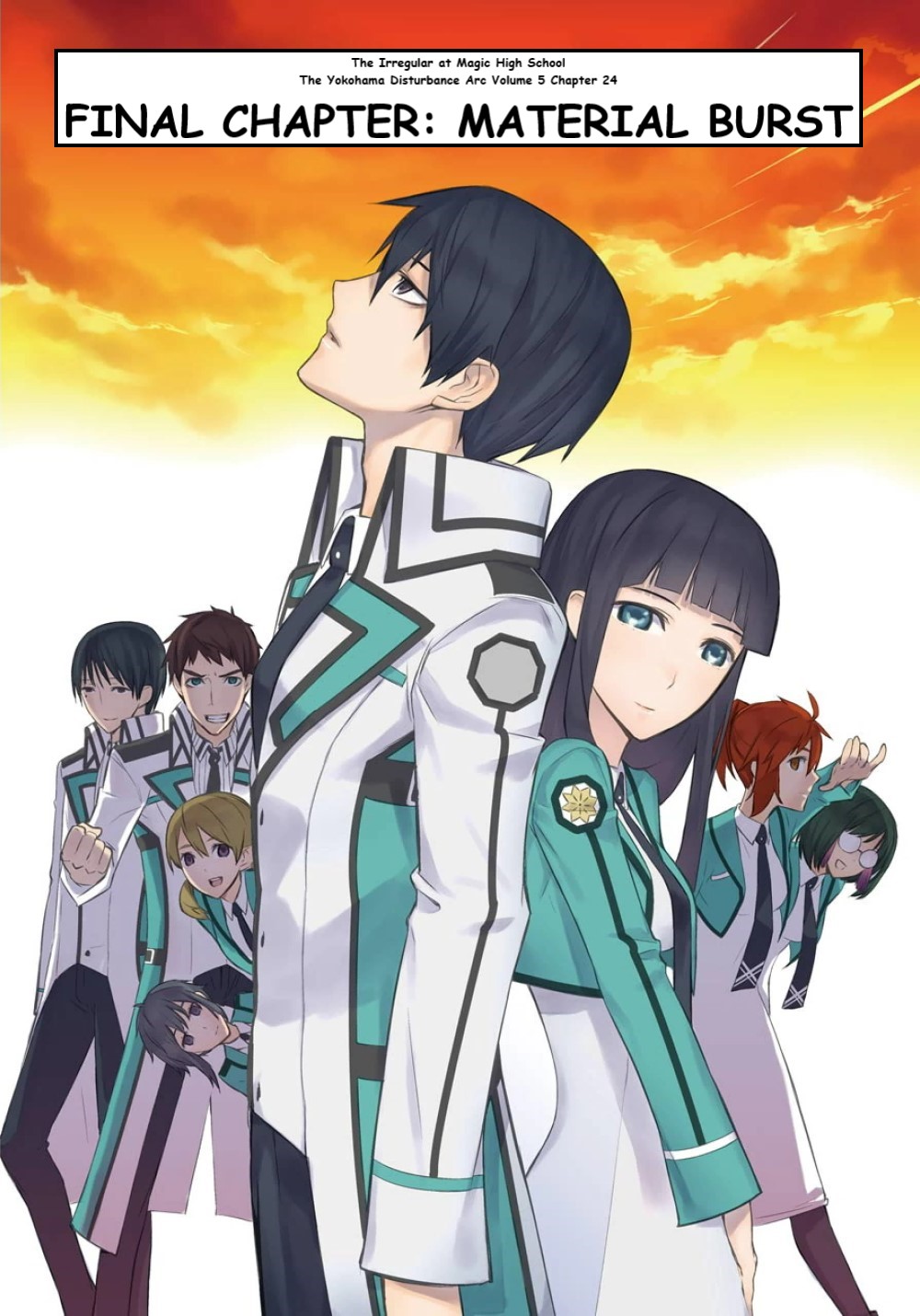 Mahouka Koukou no Rettousei - Yokohama Souran Hen Chapter 24 page 1 - Chapter 24: Material Burst [END]