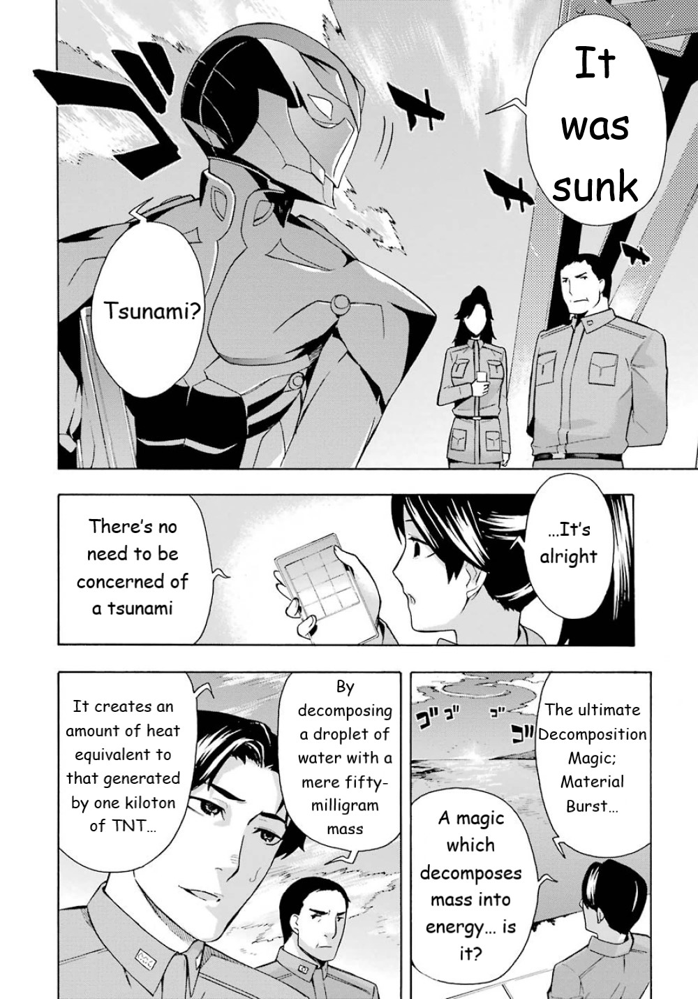 Mahouka Koukou no Rettousei - Yokohama Souran Hen Chapter 24 page 11 - Chapter 24: Material Burst [END]