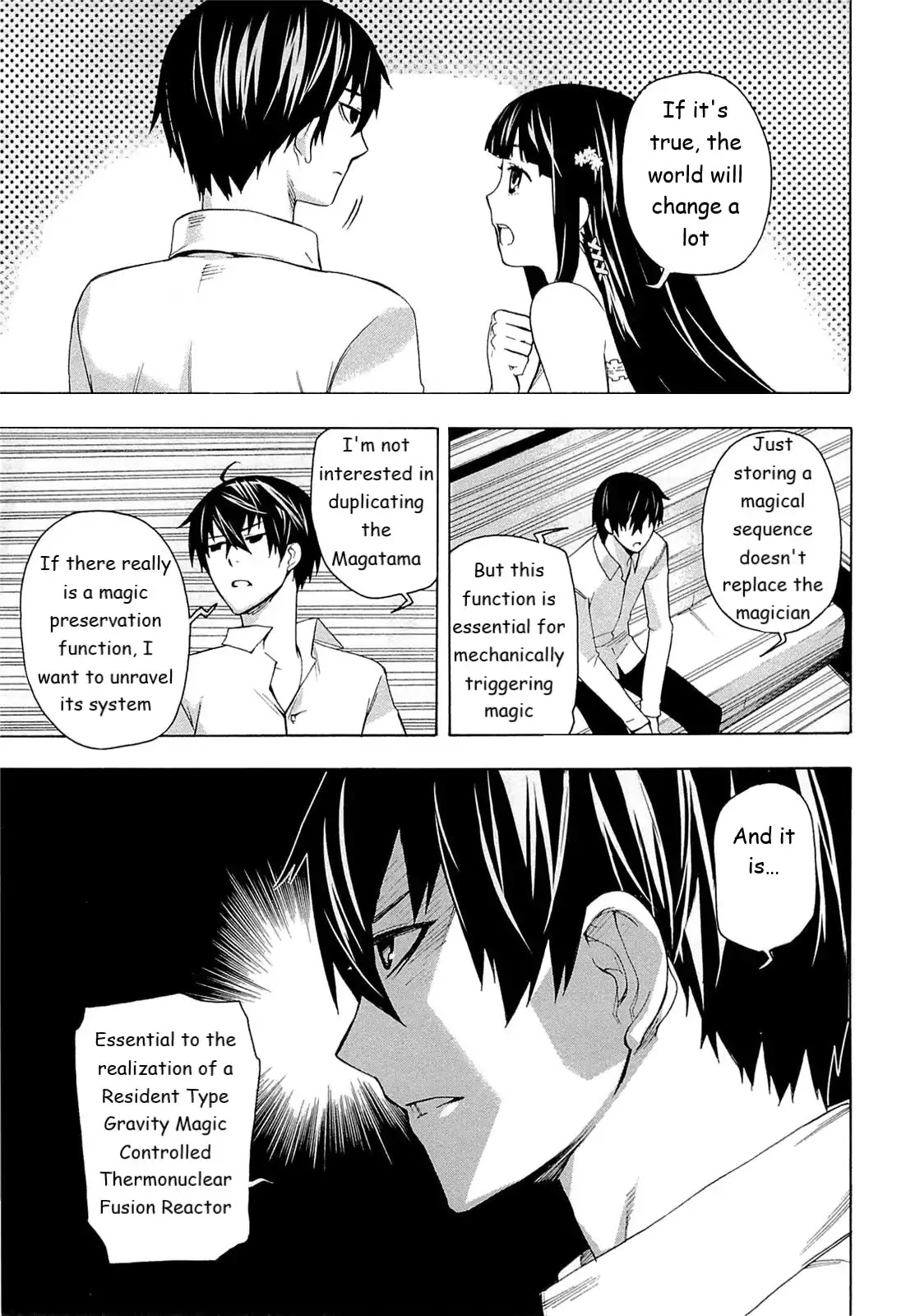 Mahouka Koukou no Rettousei - Yokohama Souran Hen Chapter 3 page 20 - Chapter 3