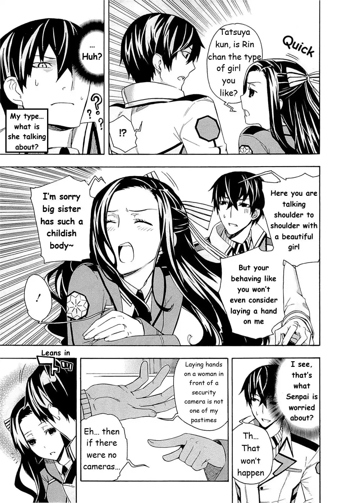 Mahouka Koukou no Rettousei - Yokohama Souran Hen Chapter 4 page 12 - Chapter 4