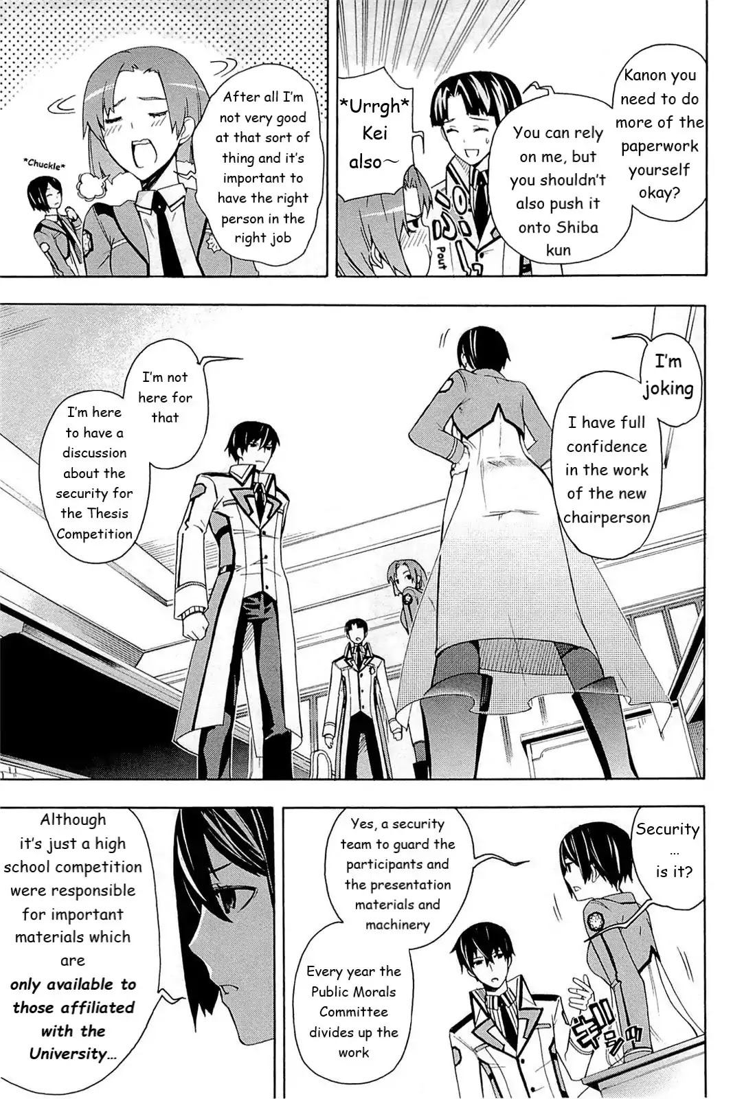 Mahouka Koukou no Rettousei - Yokohama Souran Hen Chapter 4 page 18 - Chapter 4