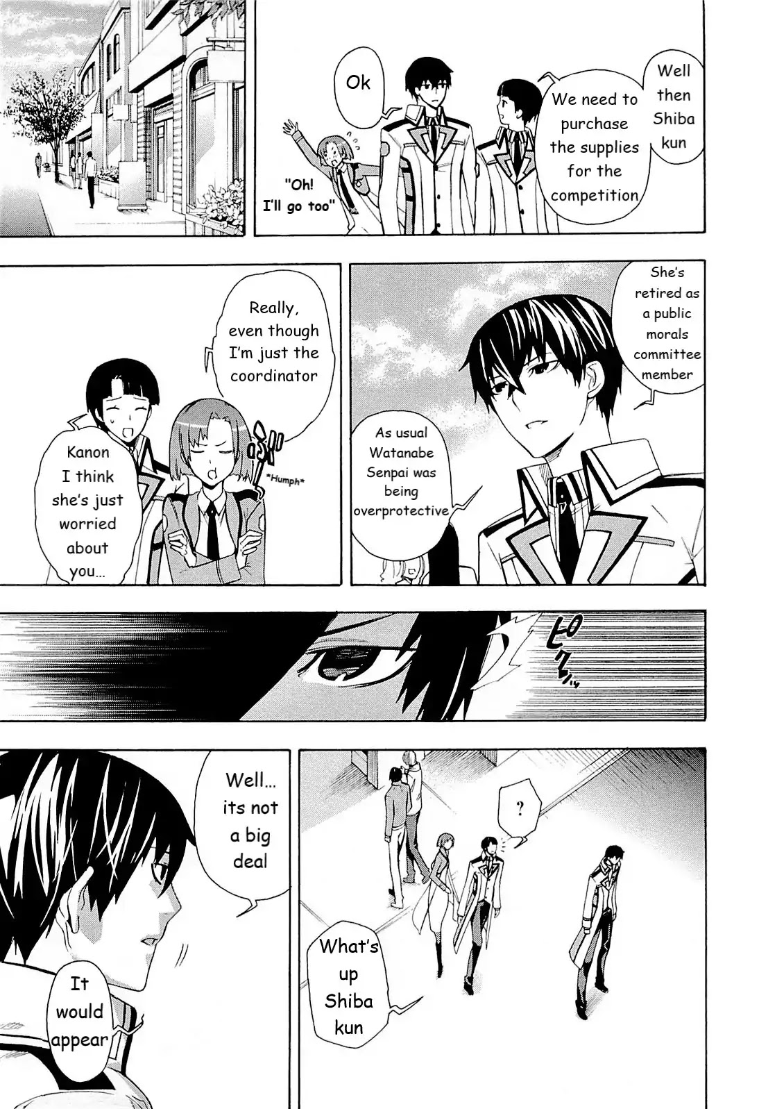 Mahouka Koukou no Rettousei - Yokohama Souran Hen Chapter 4 page 22 - Chapter 4