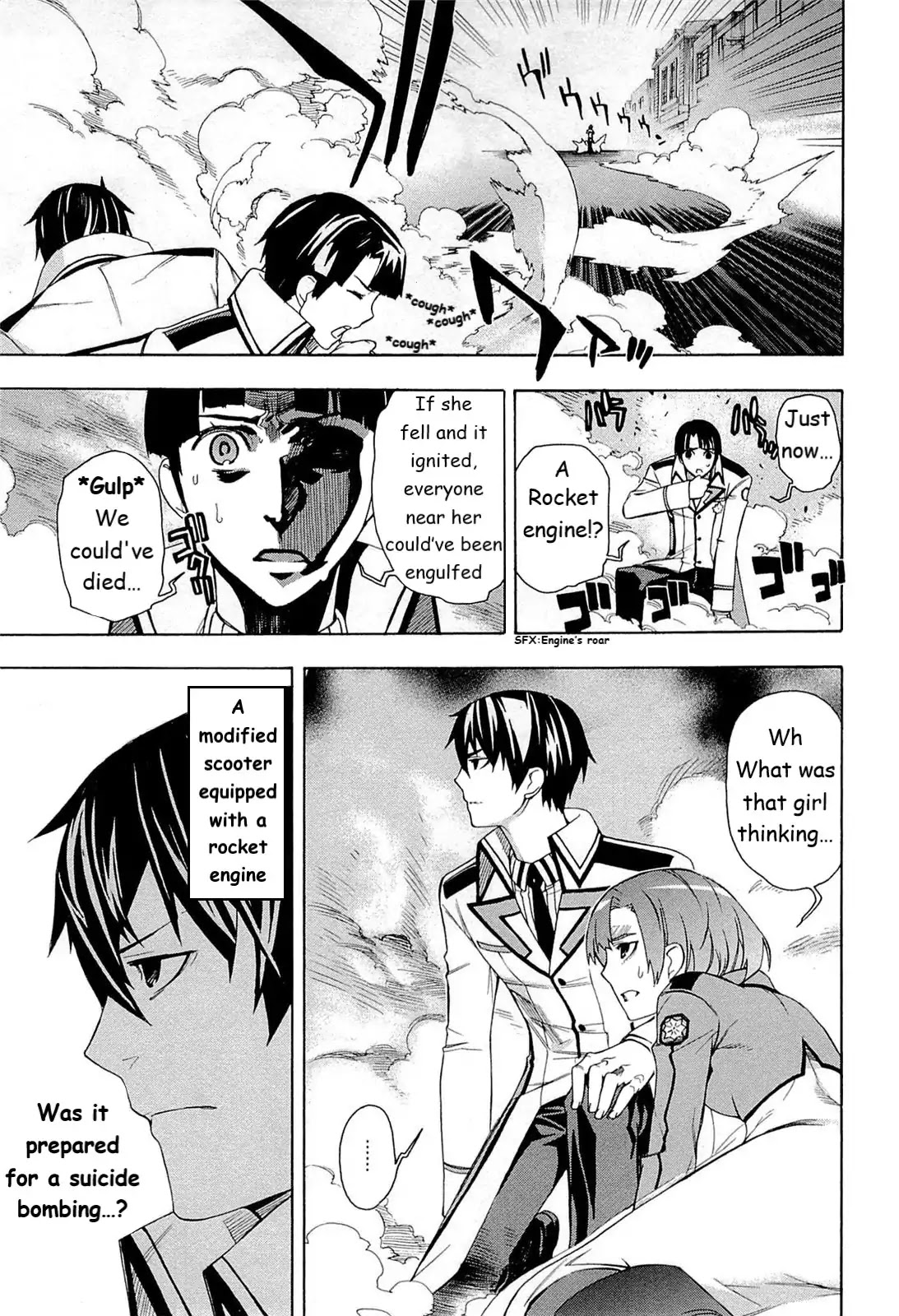 Mahouka Koukou no Rettousei - Yokohama Souran Hen Chapter 4 page 34 - Chapter 4