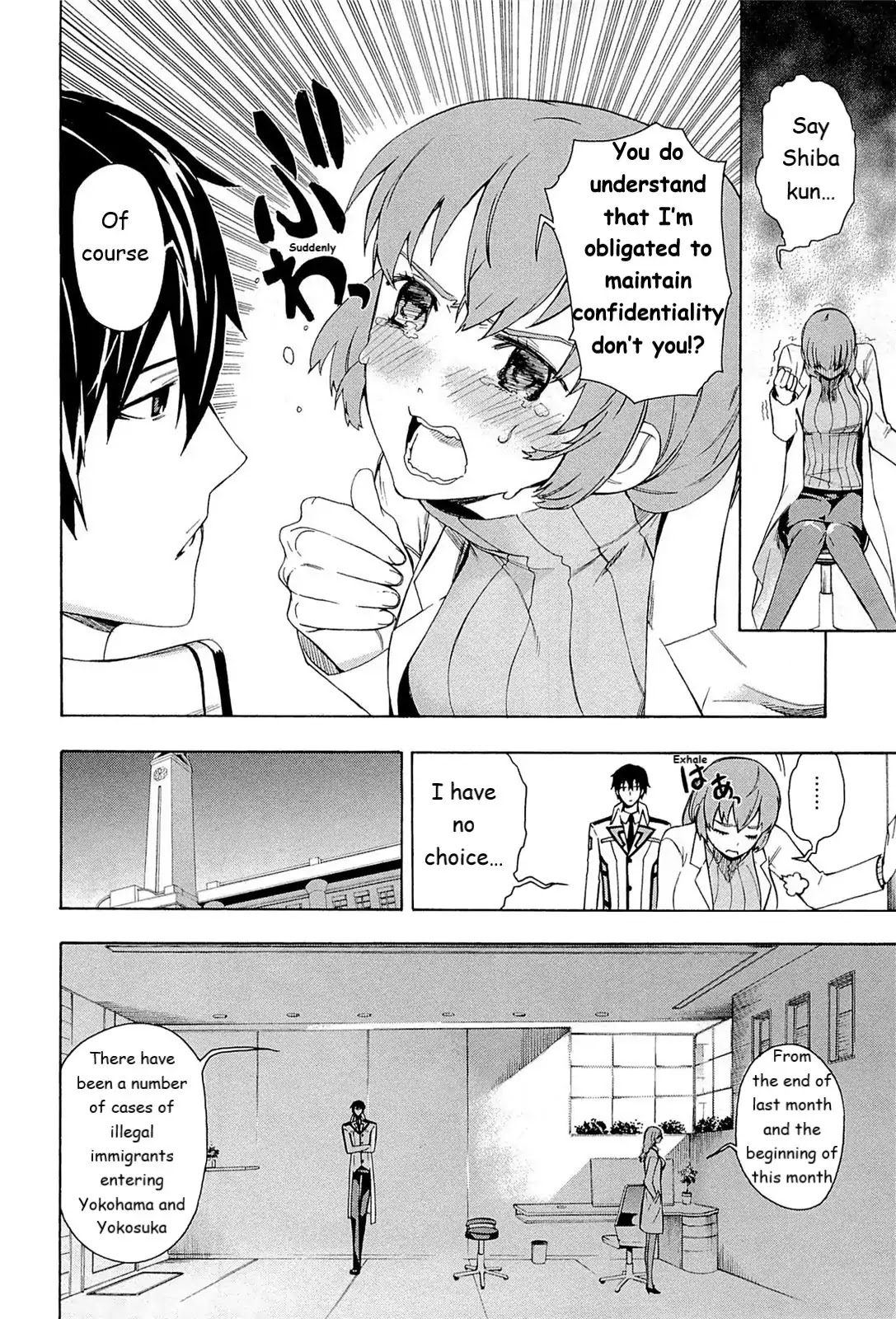 Mahouka Koukou no Rettousei - Yokohama Souran Hen Chapter 4 page 37 - Chapter 4
