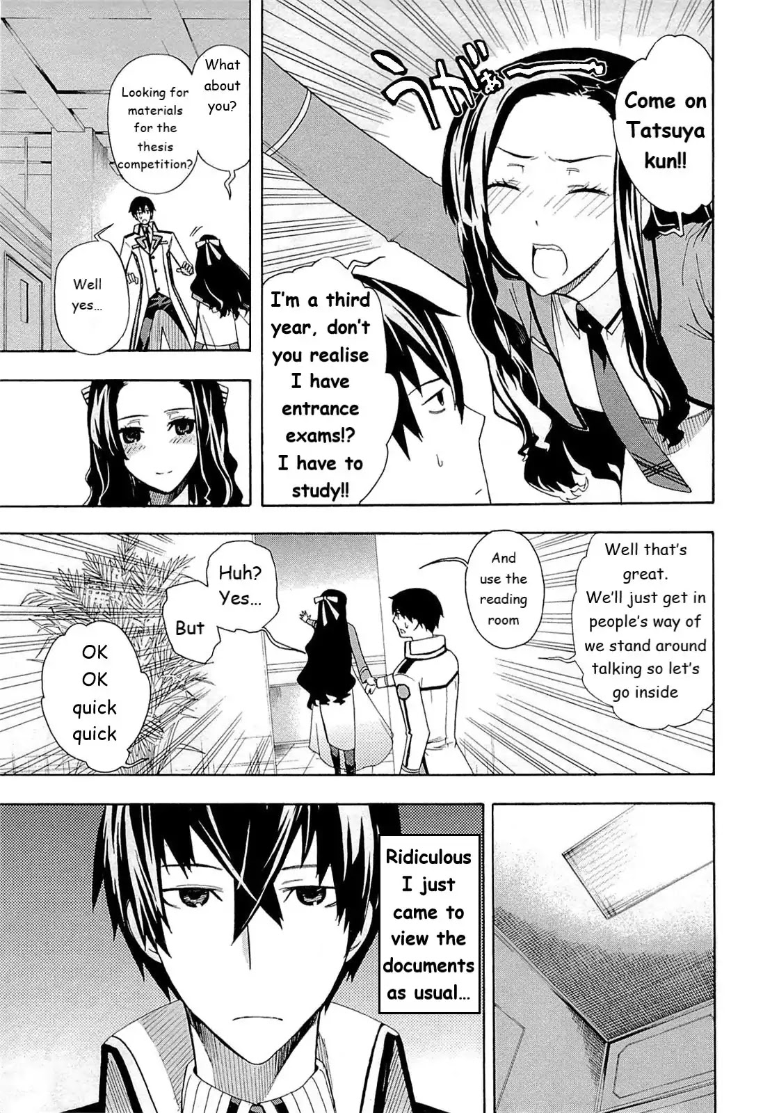 Mahouka Koukou no Rettousei - Yokohama Souran Hen Chapter 4 page 6 - Chapter 4