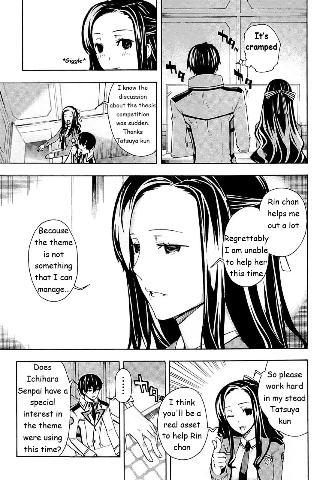Mahouka Koukou no Rettousei - Yokohama Souran Hen Chapter 4 page 8 - Chapter 4