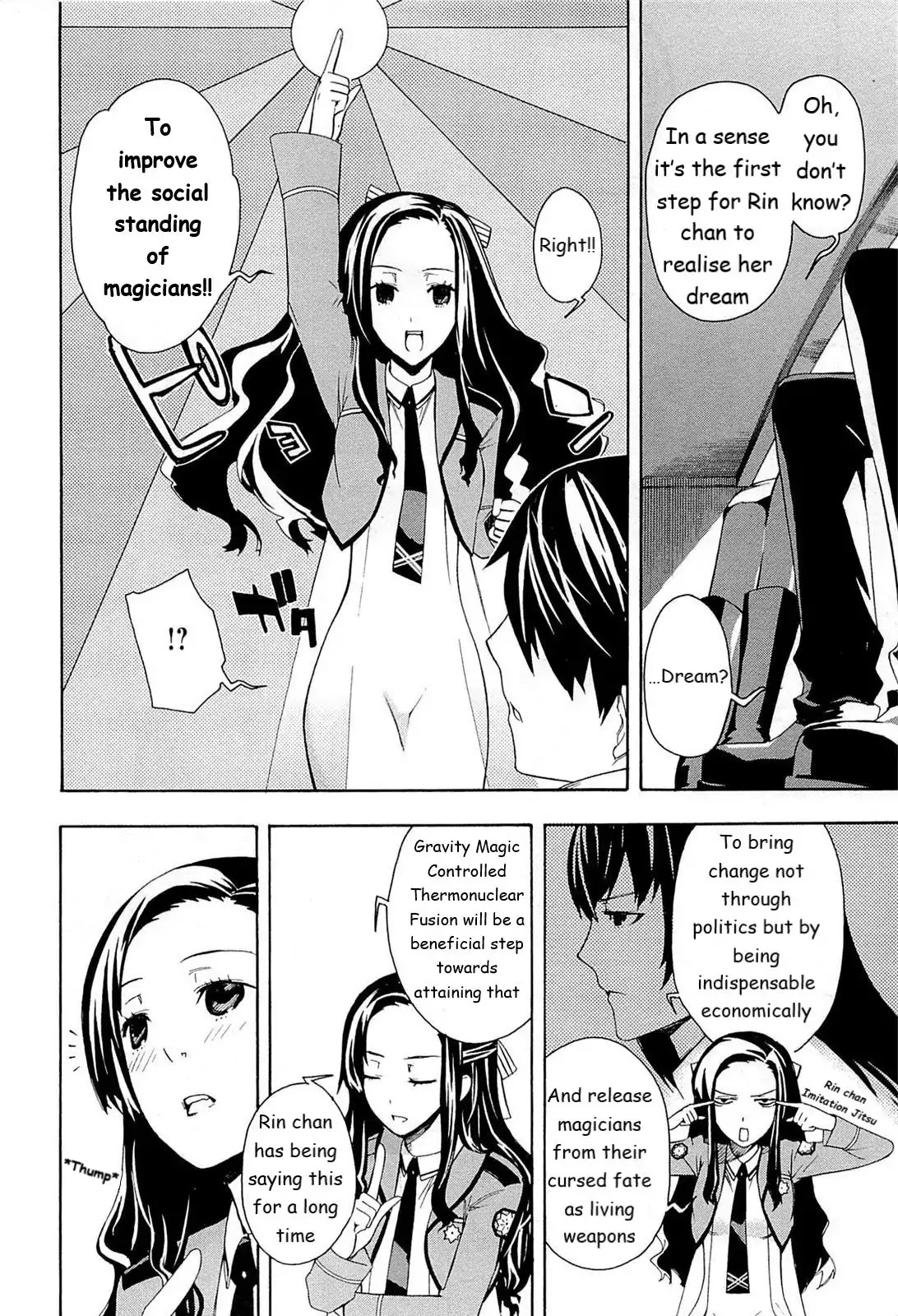 Mahouka Koukou no Rettousei - Yokohama Souran Hen Chapter 4 page 9 - Chapter 4