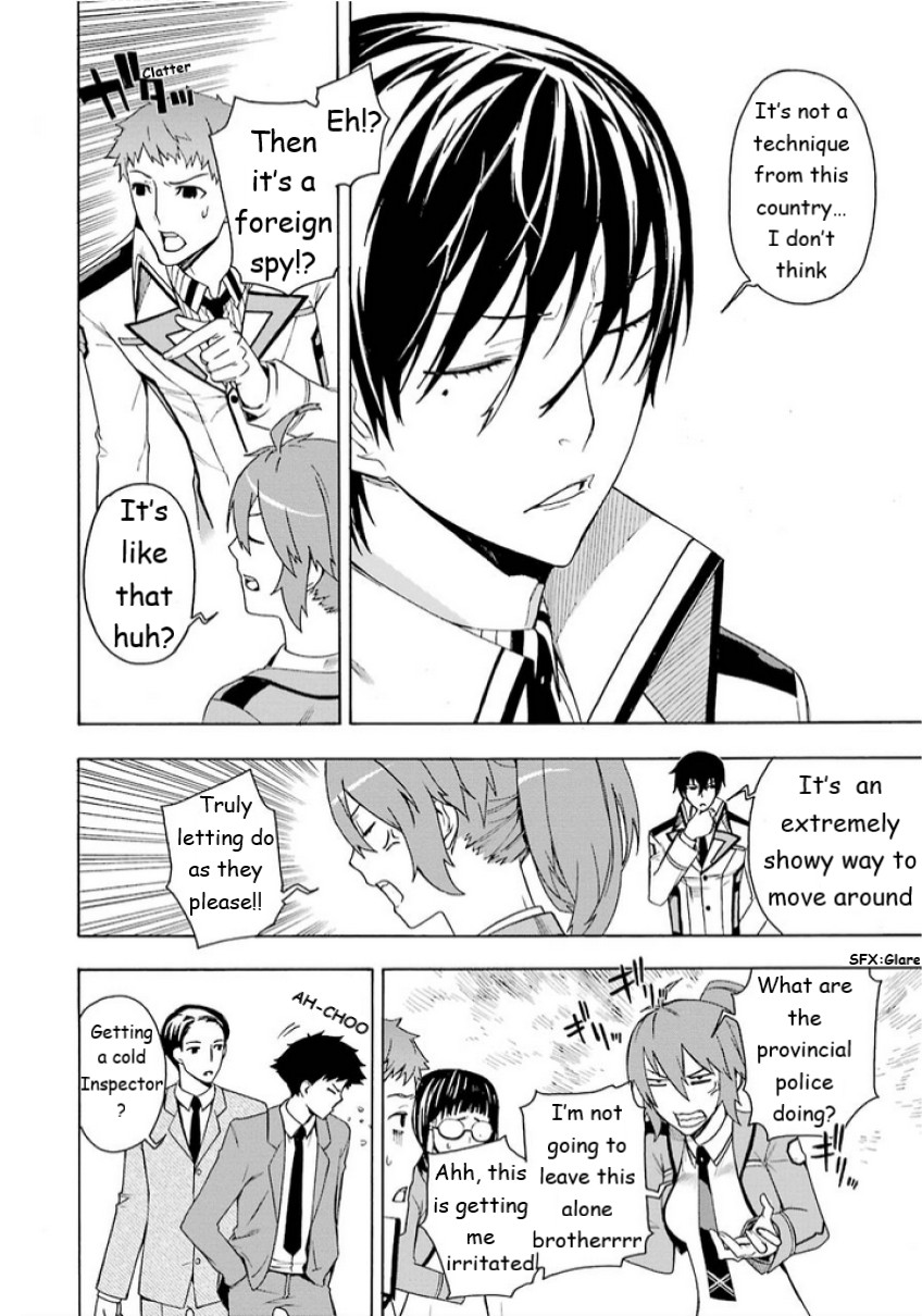 Mahouka Koukou no Rettousei - Yokohama Souran Hen Chapter 5 page 14 - Chapter 5: Intricacy