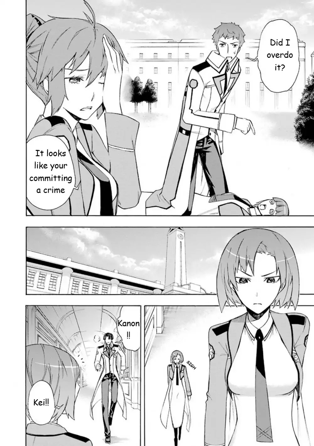 Mahouka Koukou no Rettousei - Yokohama Souran Hen Chapter 7 page 23 - Chapter 7