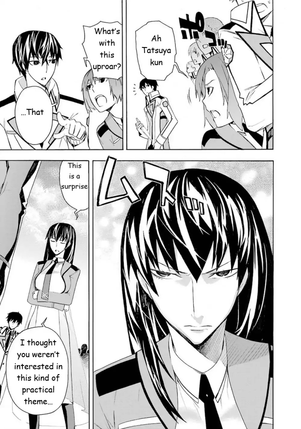 Mahouka Koukou no Rettousei - Yokohama Souran Hen Chapter 7 page 26 - Chapter 7