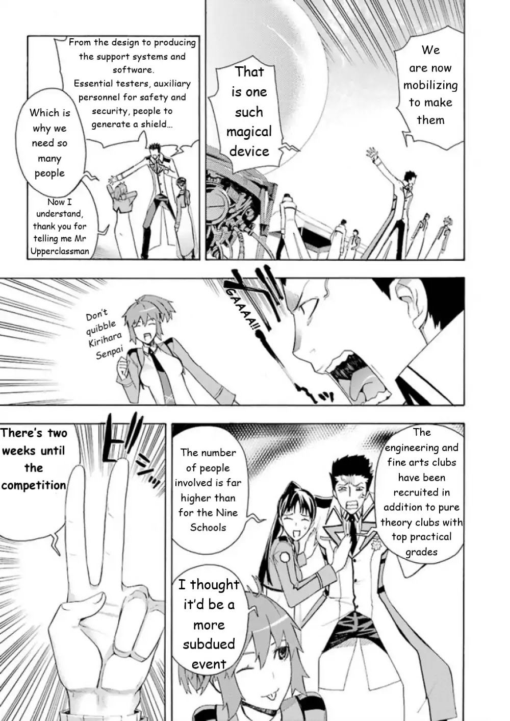 Mahouka Koukou no Rettousei - Yokohama Souran Hen Chapter 7 page 6 - Chapter 7