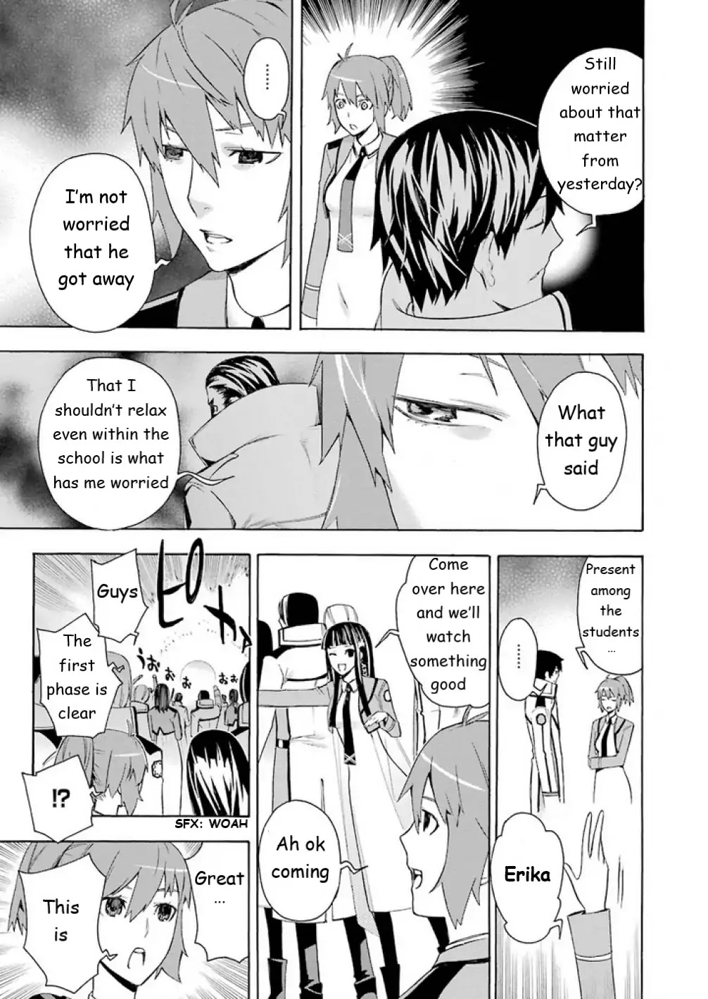 Mahouka Koukou no Rettousei - Yokohama Souran Hen Chapter 7 page 8 - Chapter 7