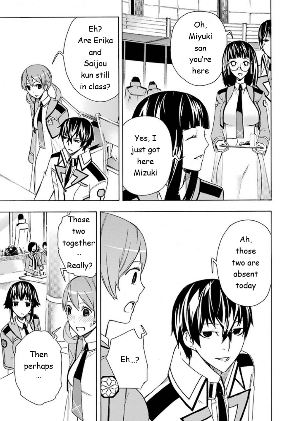 Mahouka Koukou no Rettousei - Yokohama Souran Hen Chapter 8 page 28 - Chapter 8: Warrior Training