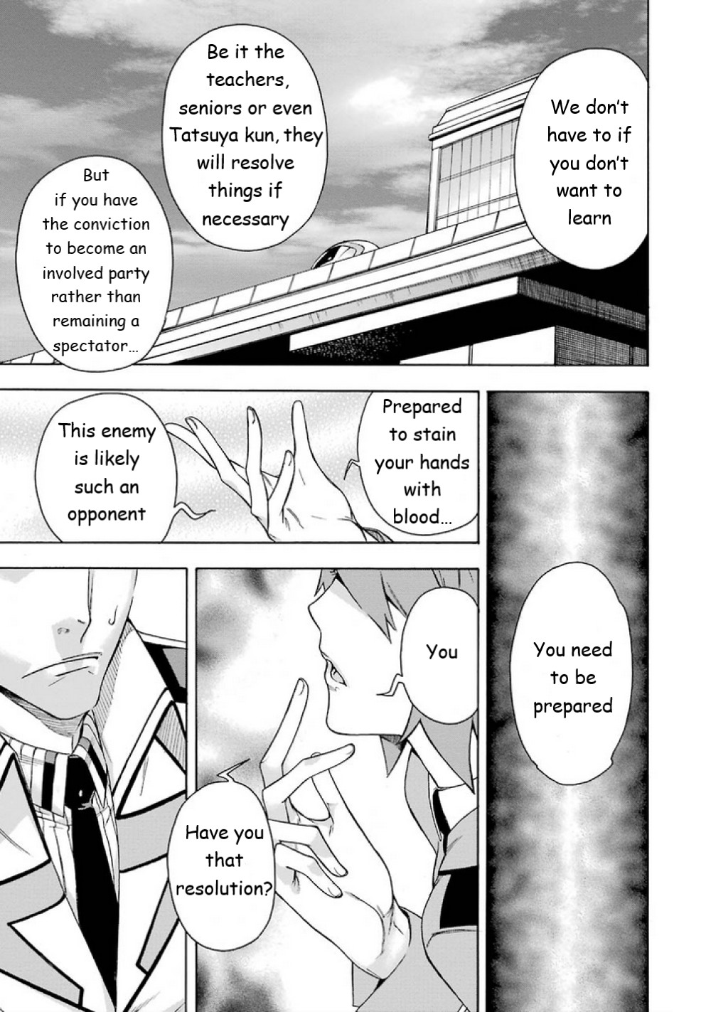 Mahouka Koukou no Rettousei - Yokohama Souran Hen Chapter 8 page 8 - Chapter 8: Warrior Training