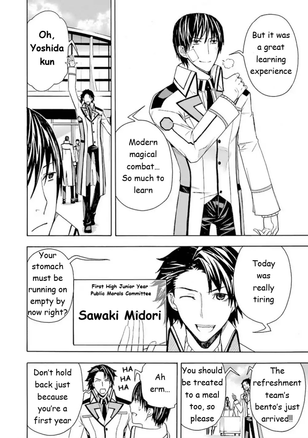 Mahouka Koukou no Rettousei - Yokohama Souran Hen Chapter 9 page 21 - Chapter 9