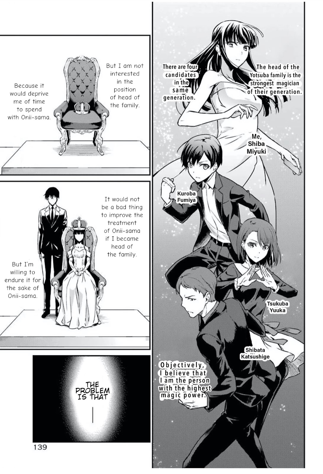 Mahouka Koukou no Rettousei - Yotsuba Keishou-hen Chapter 1 page 12 - Chapter 1: New Year