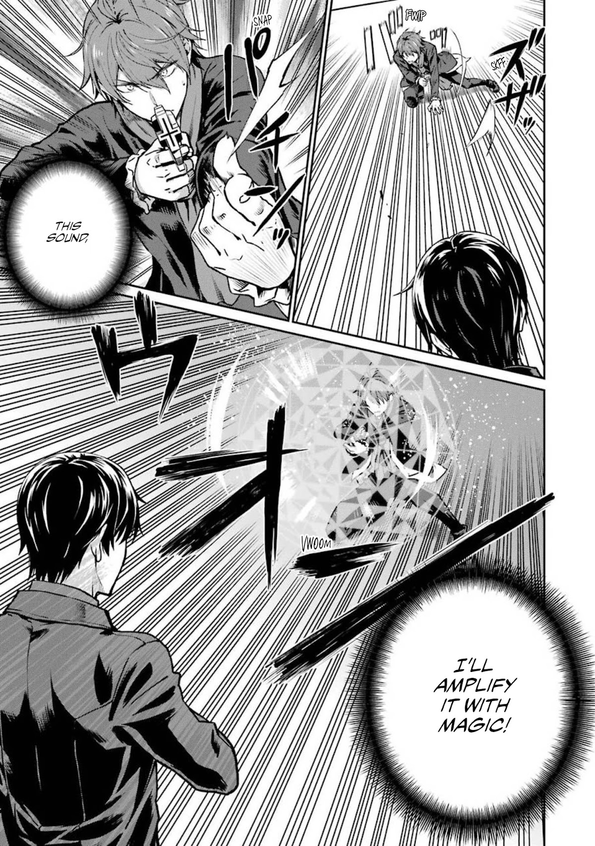 Mahouka Koukou no Rettousei - Yotsuba Keishou-hen Chapter 10 page 17 - Chapter 10: Belief