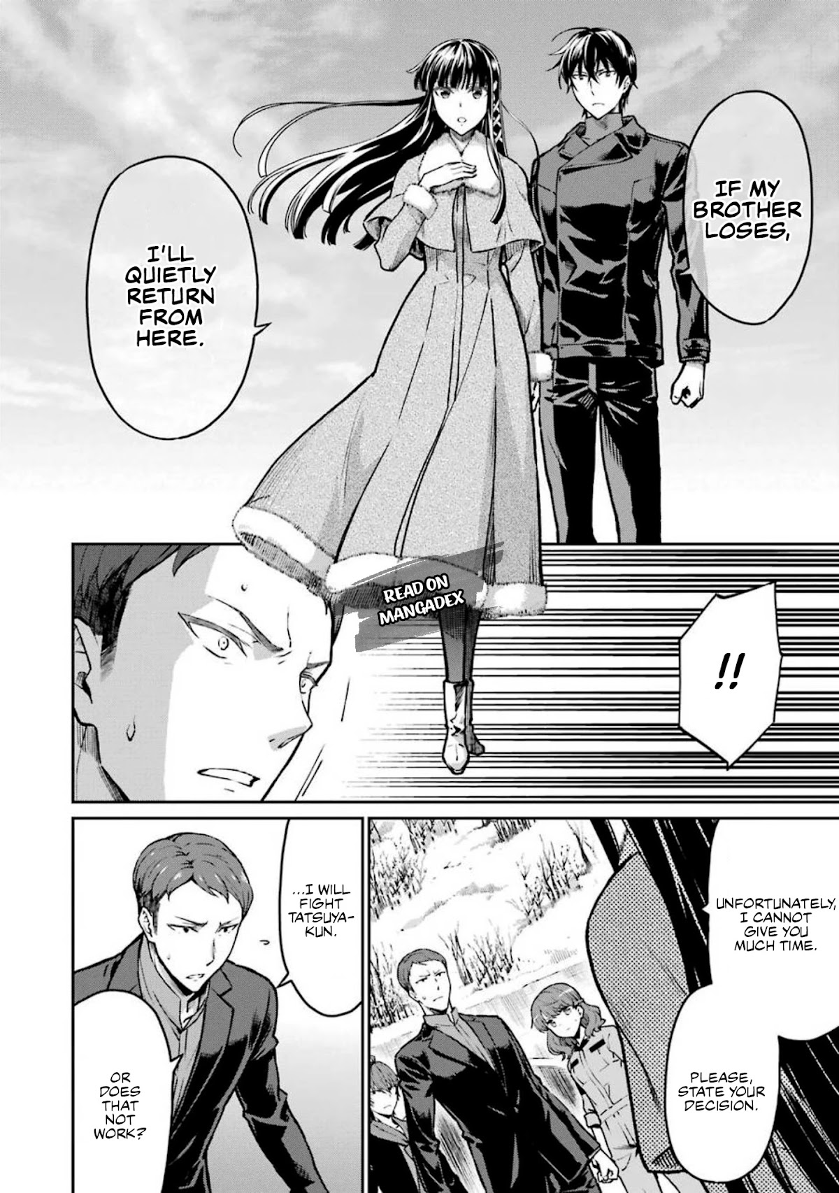Mahouka Koukou no Rettousei - Yotsuba Keishou-hen Chapter 10 page 2 - Chapter 10: Belief