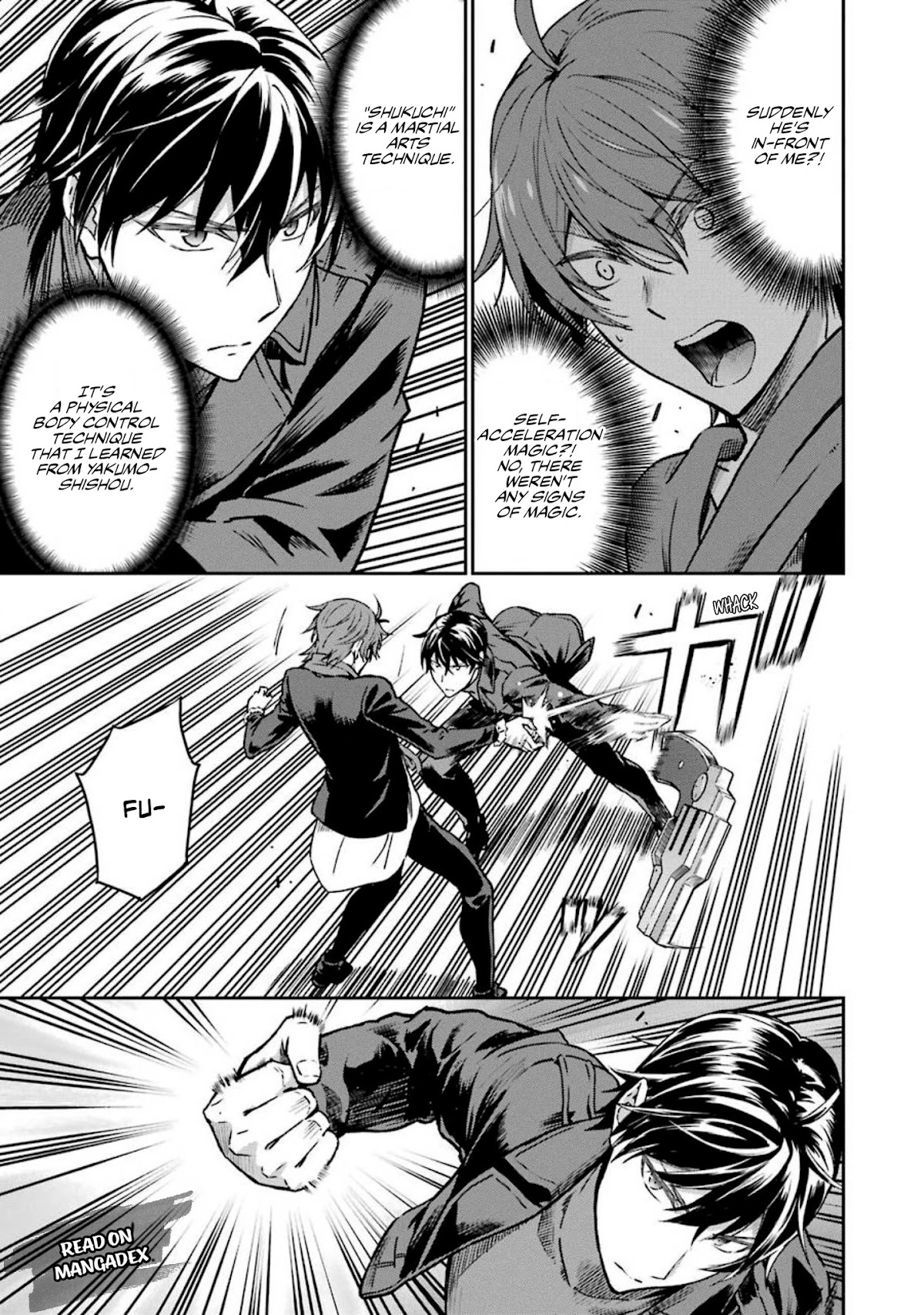 Mahouka Koukou no Rettousei - Yotsuba Keishou-hen Chapter 10 page 23 - Chapter 10: Belief