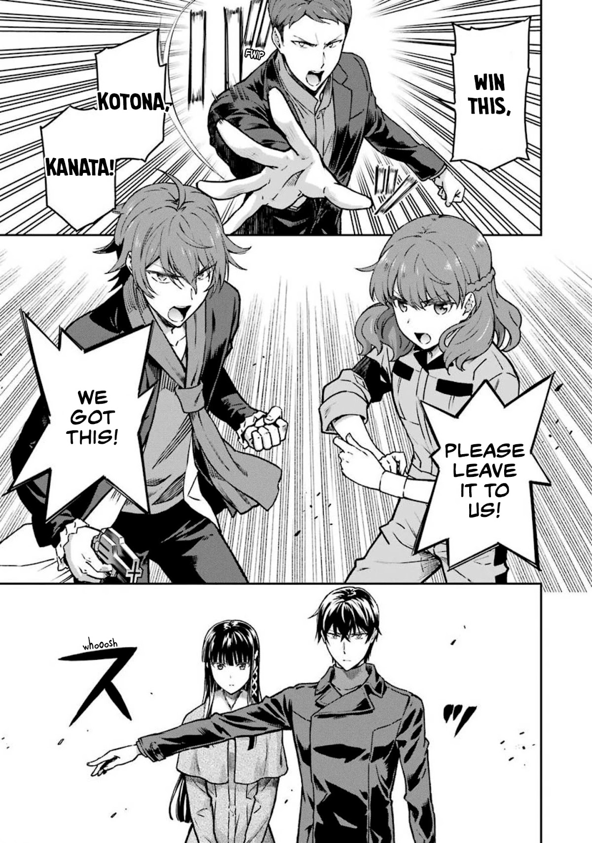 Mahouka Koukou no Rettousei - Yotsuba Keishou-hen Chapter 10 page 7 - Chapter 10: Belief