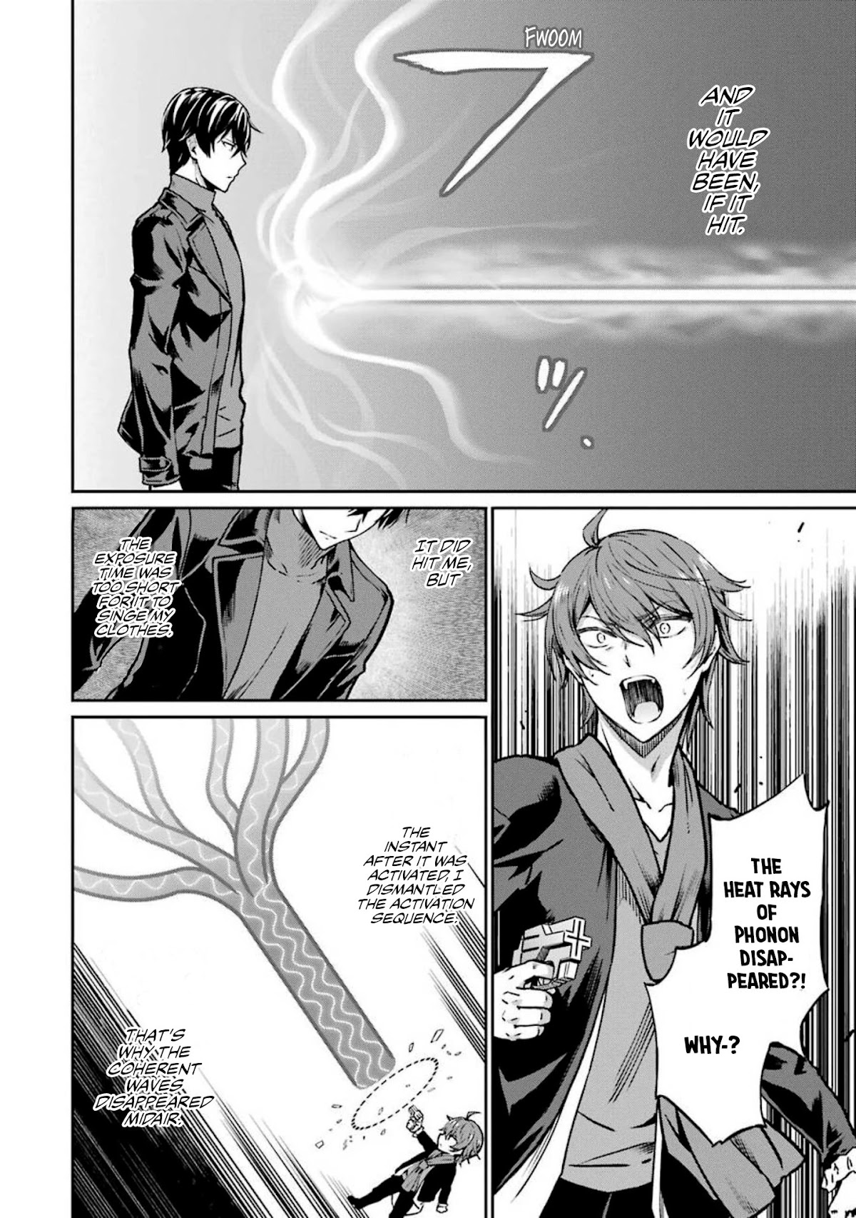 Mahouka Koukou no Rettousei - Yotsuba Keishou-hen Chapter 11 page 12 - Chapter 11: Drastic Measures