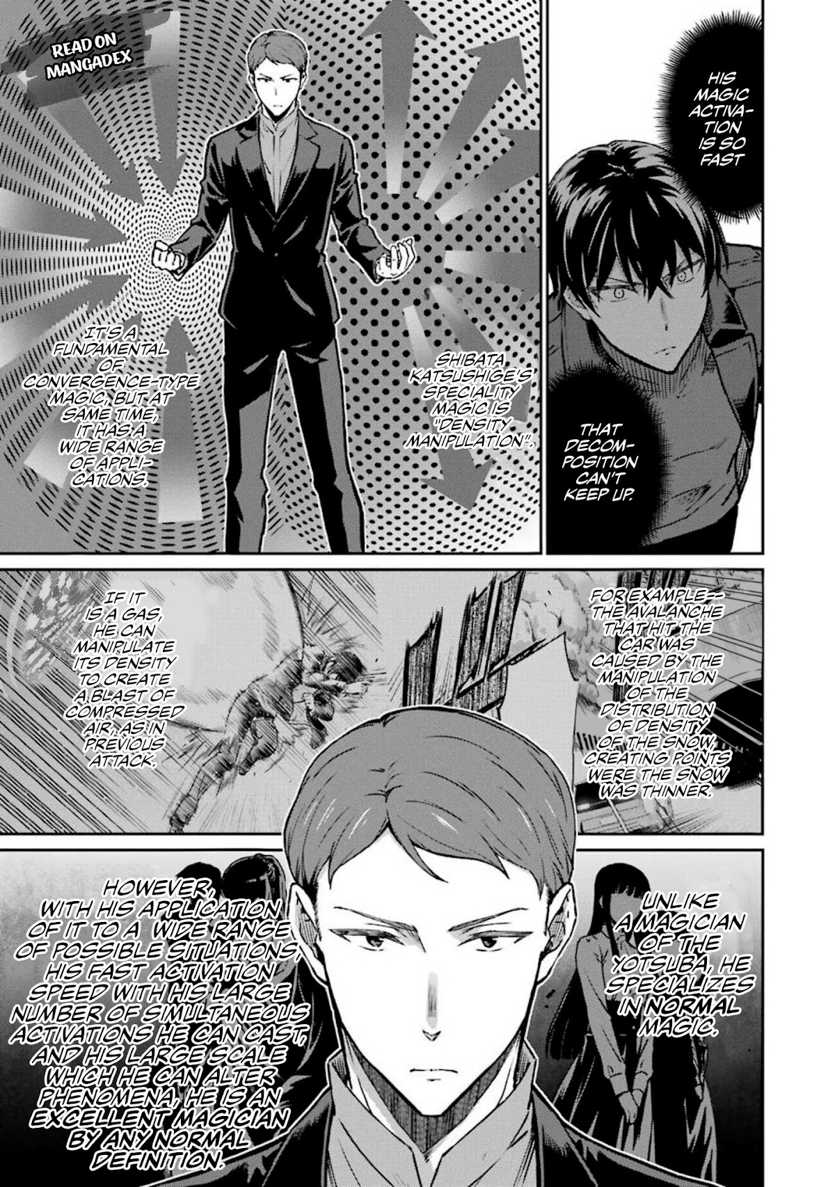 Mahouka Koukou no Rettousei - Yotsuba Keishou-hen Chapter 11 page 17 - Chapter 11: Drastic Measures