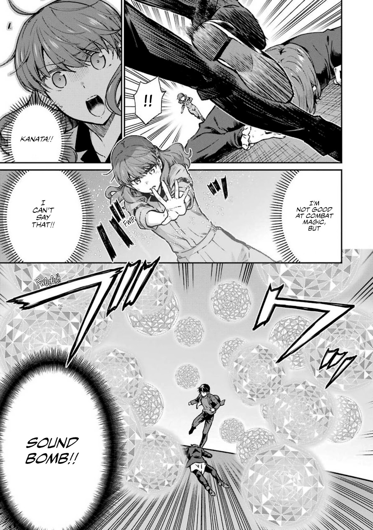 Mahouka Koukou no Rettousei - Yotsuba Keishou-hen Chapter 11 page 3 - Chapter 11: Drastic Measures