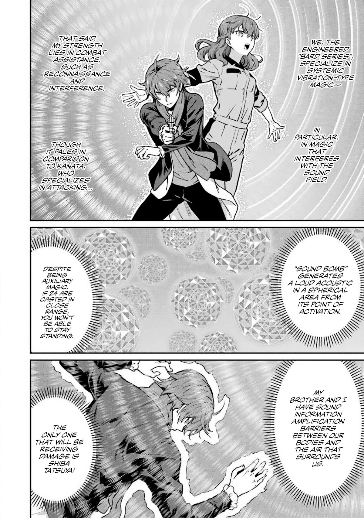 Mahouka Koukou no Rettousei - Yotsuba Keishou-hen Chapter 11 page 4 - Chapter 11: Drastic Measures