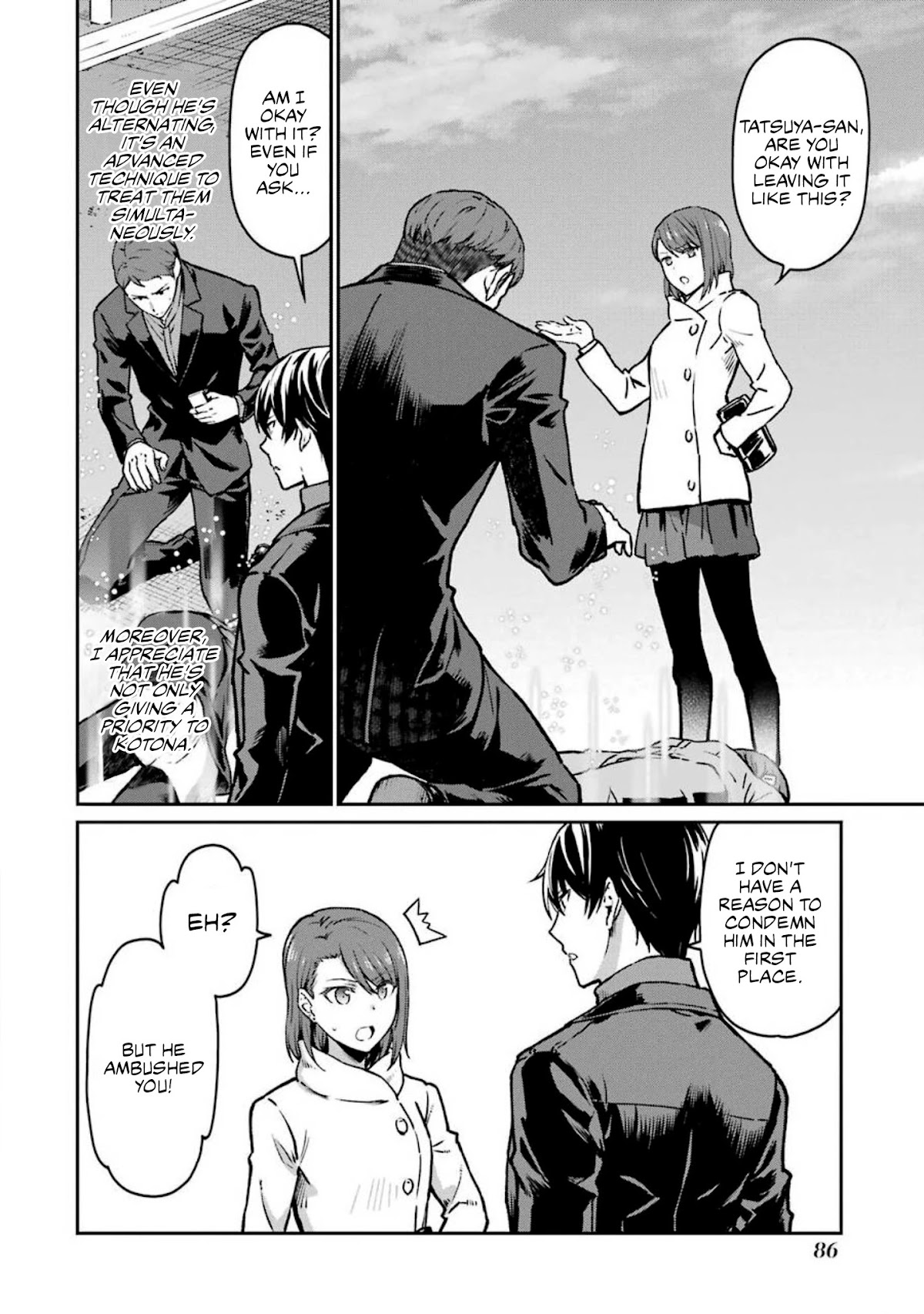 Mahouka Koukou no Rettousei - Yotsuba Keishou-hen Chapter 12 page 10 - Chapter 12: Unease