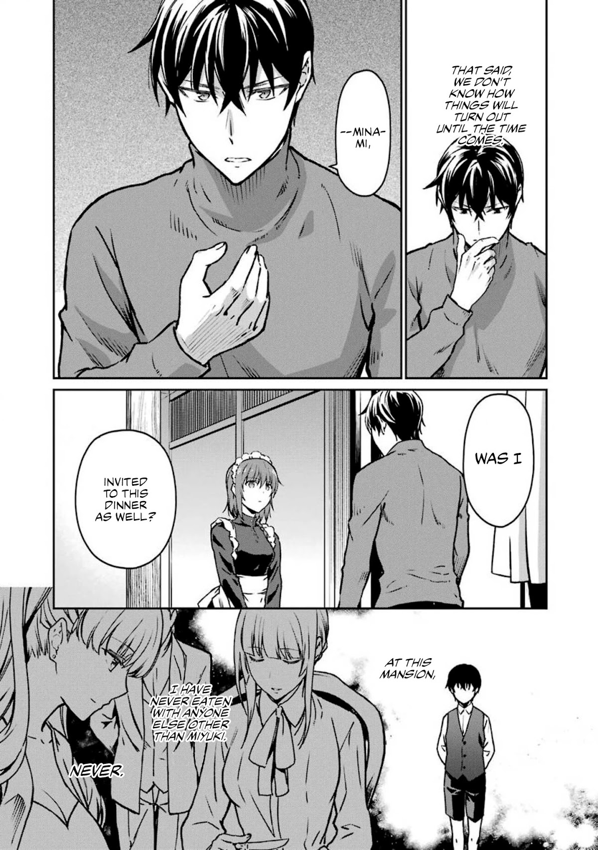 Mahouka Koukou no Rettousei - Yotsuba Keishou-hen Chapter 12 page 21 - Chapter 12: Unease
