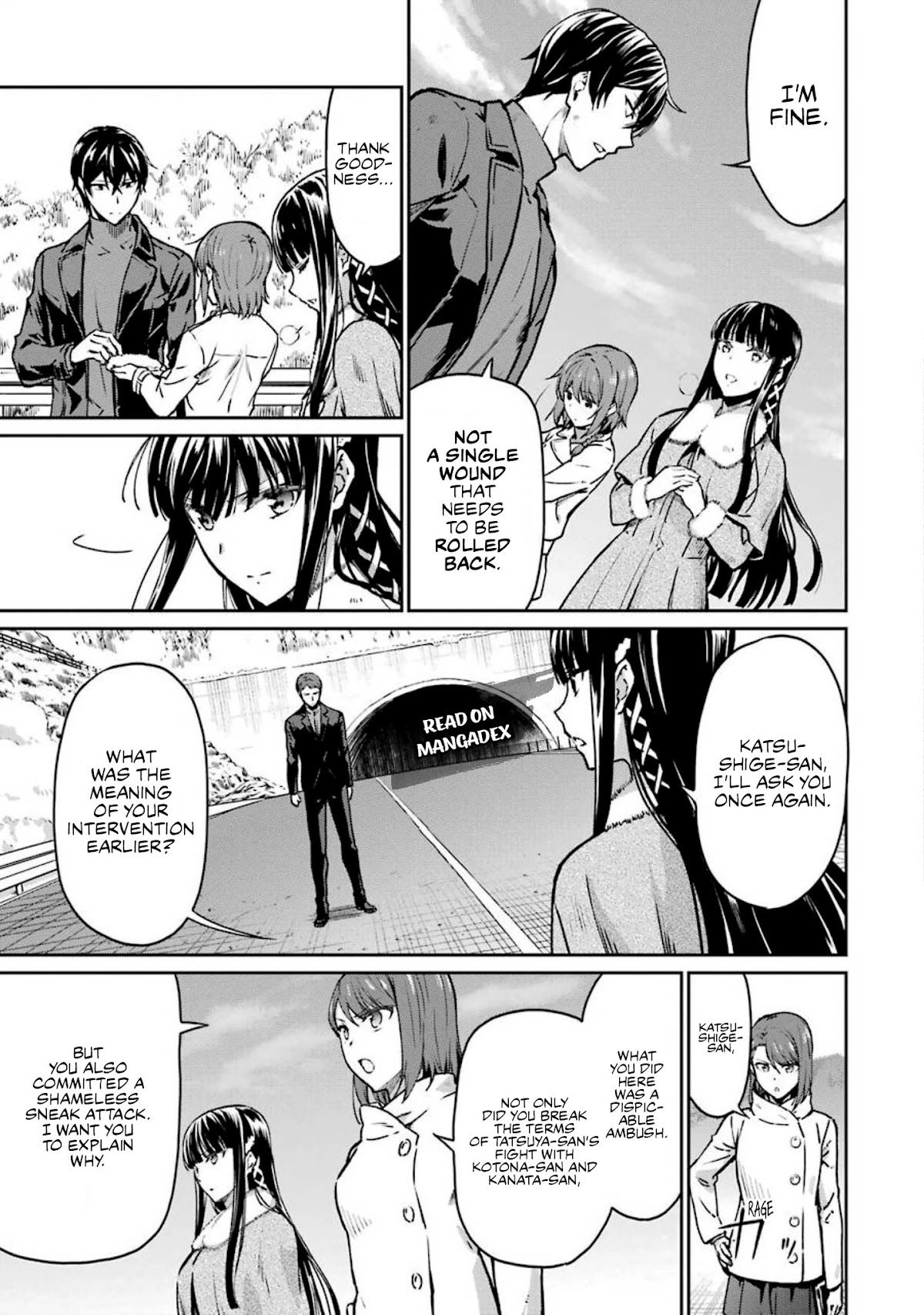 Mahouka Koukou no Rettousei - Yotsuba Keishou-hen Chapter 12 page 7 - Chapter 12: Unease