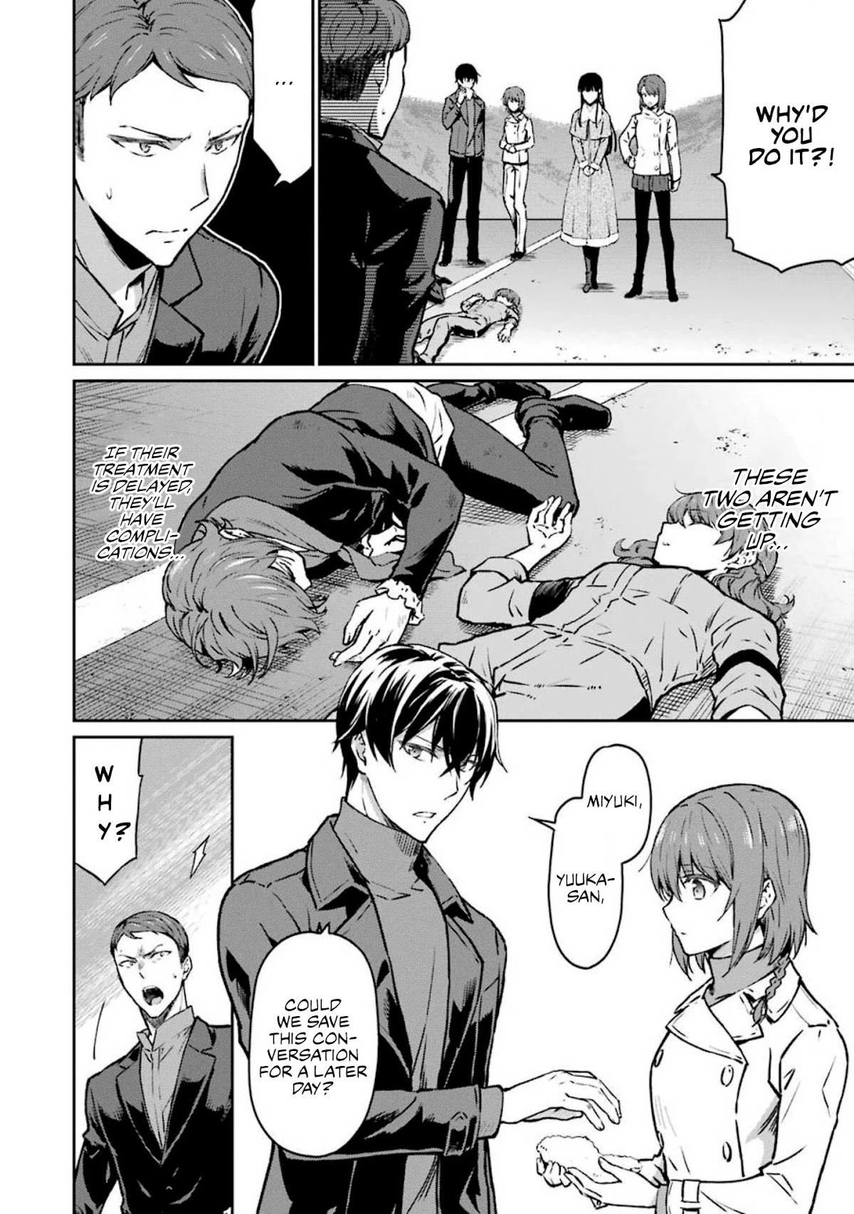 Mahouka Koukou no Rettousei - Yotsuba Keishou-hen Chapter 12 page 8 - Chapter 12: Unease
