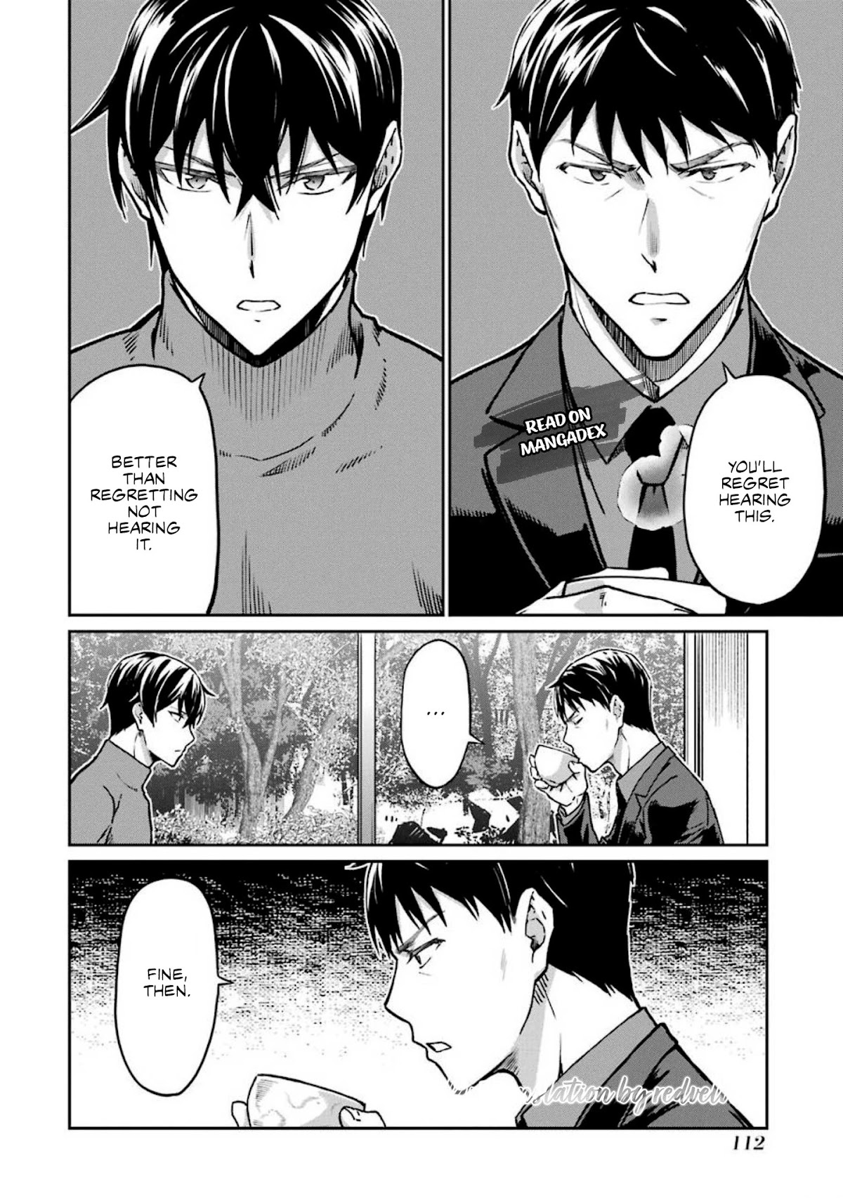 Mahouka Koukou no Rettousei - Yotsuba Keishou-hen Chapter 13 page 12 - Chapter 13: Birth