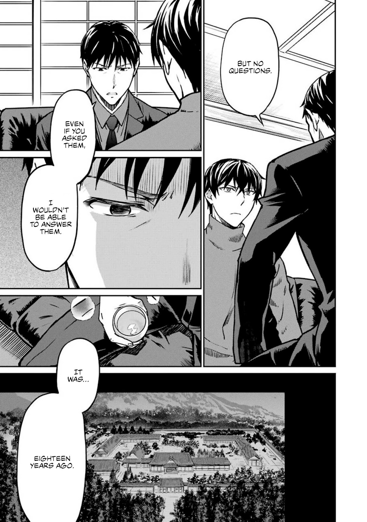 Mahouka Koukou no Rettousei - Yotsuba Keishou-hen Chapter 13 page 13 - Chapter 13: Birth