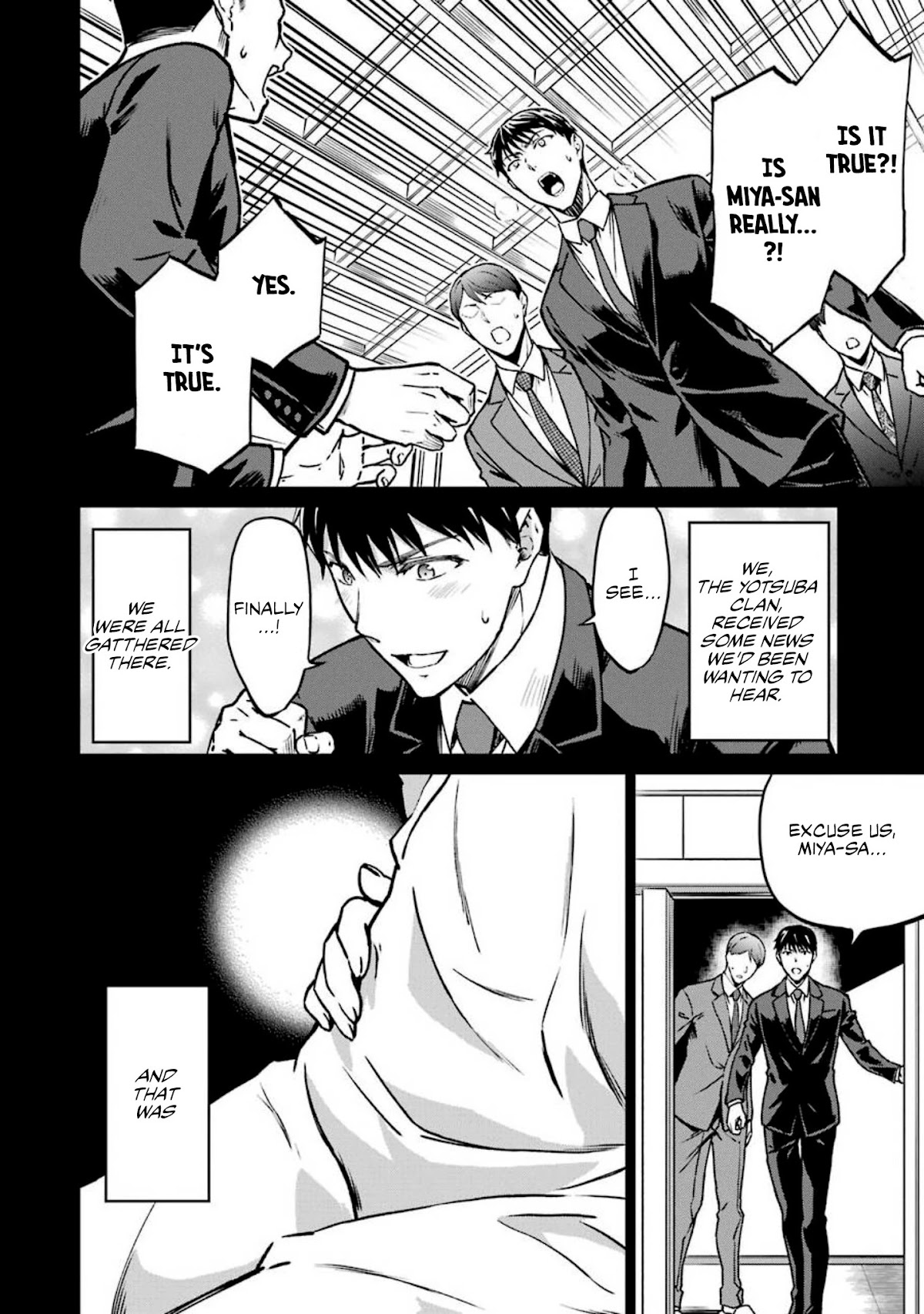 Mahouka Koukou no Rettousei - Yotsuba Keishou-hen Chapter 13 page 14 - Chapter 13: Birth