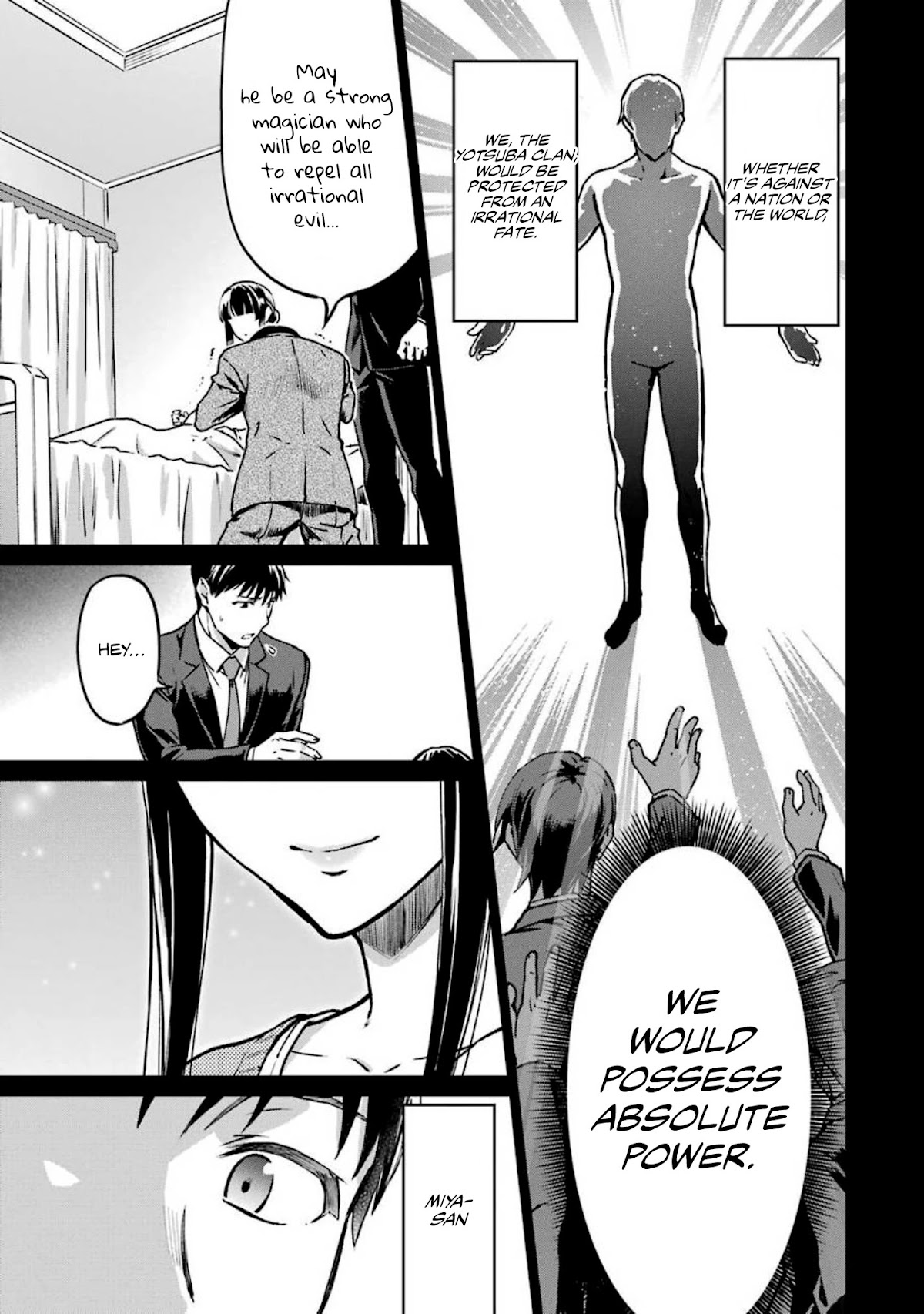 Mahouka Koukou no Rettousei - Yotsuba Keishou-hen Chapter 13 page 19 - Chapter 13: Birth