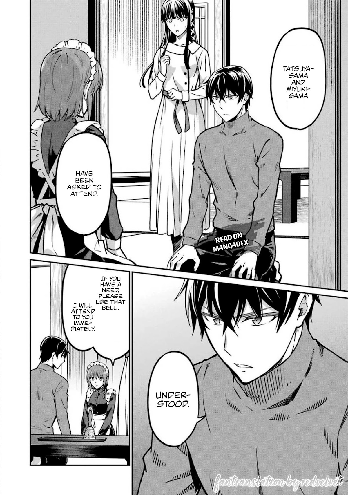 Mahouka Koukou no Rettousei - Yotsuba Keishou-hen Chapter 13 page 2 - Chapter 13: Birth